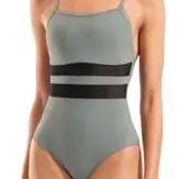Arena Mesh Equals Green Women's Swimsuit