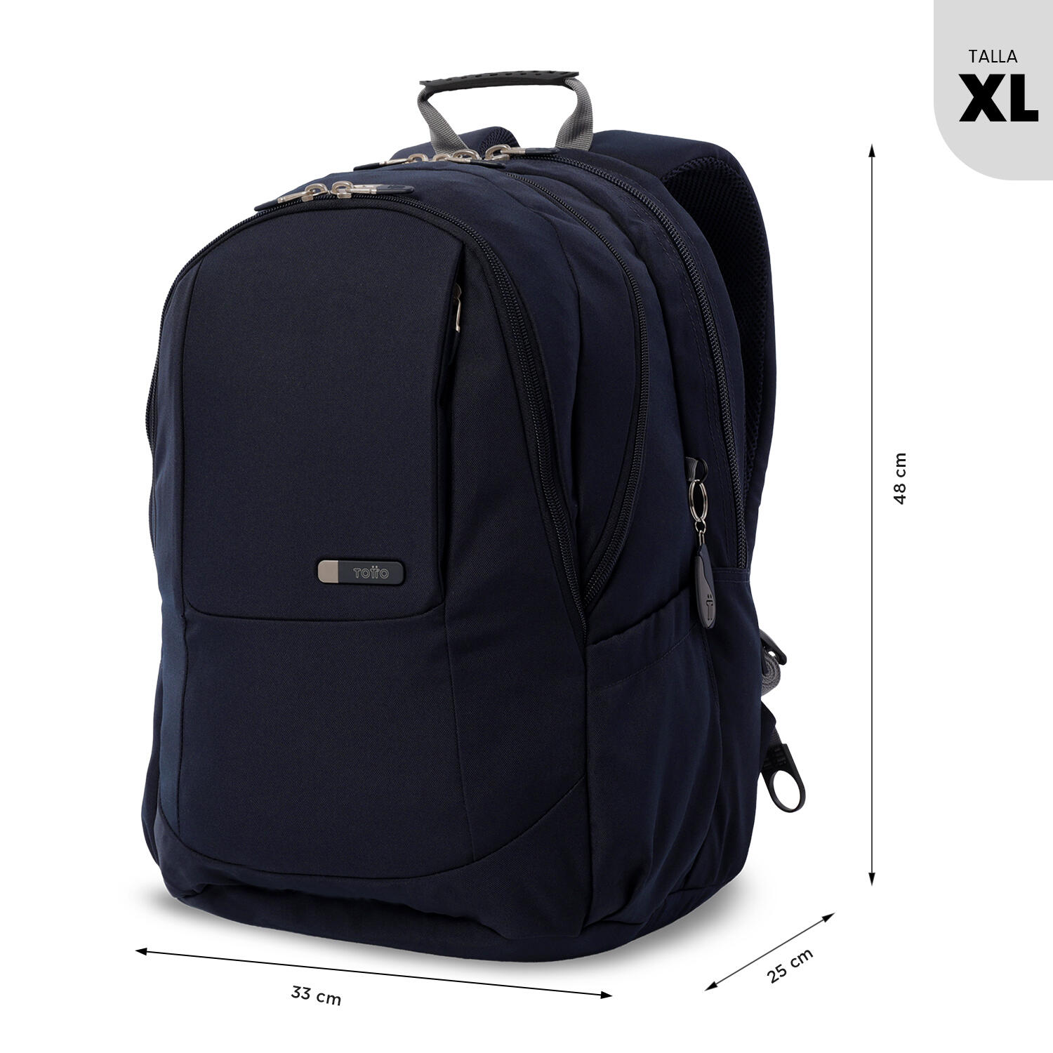 Totto Mochila urbana Krimmler 3.0 Salute/Alloy Poliéster 33 x 48 x 25 cm 3/5