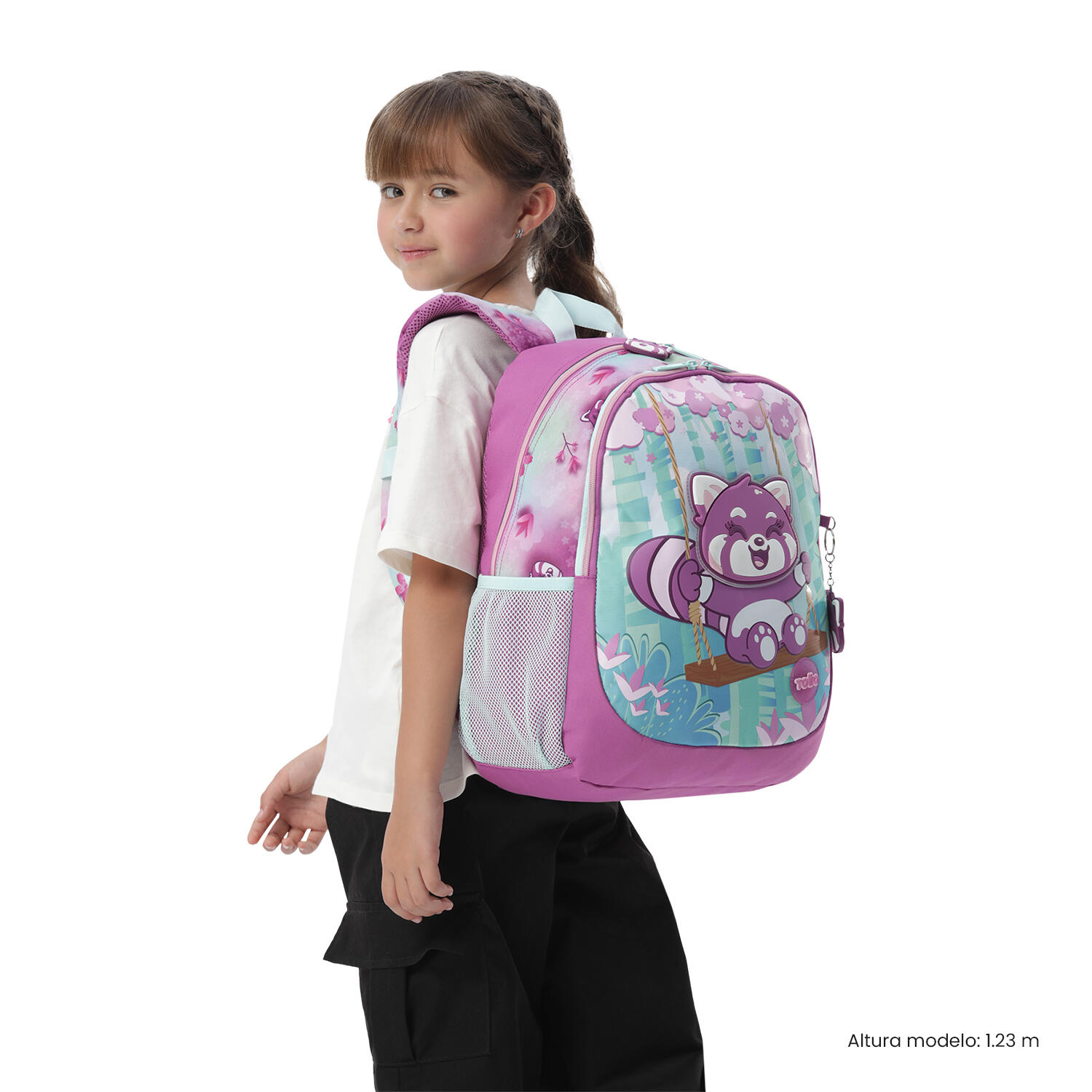 Totto Mochila Infantil Bambu M Bambu Poliéster 32 x 40.5 x 14 cm 2/5