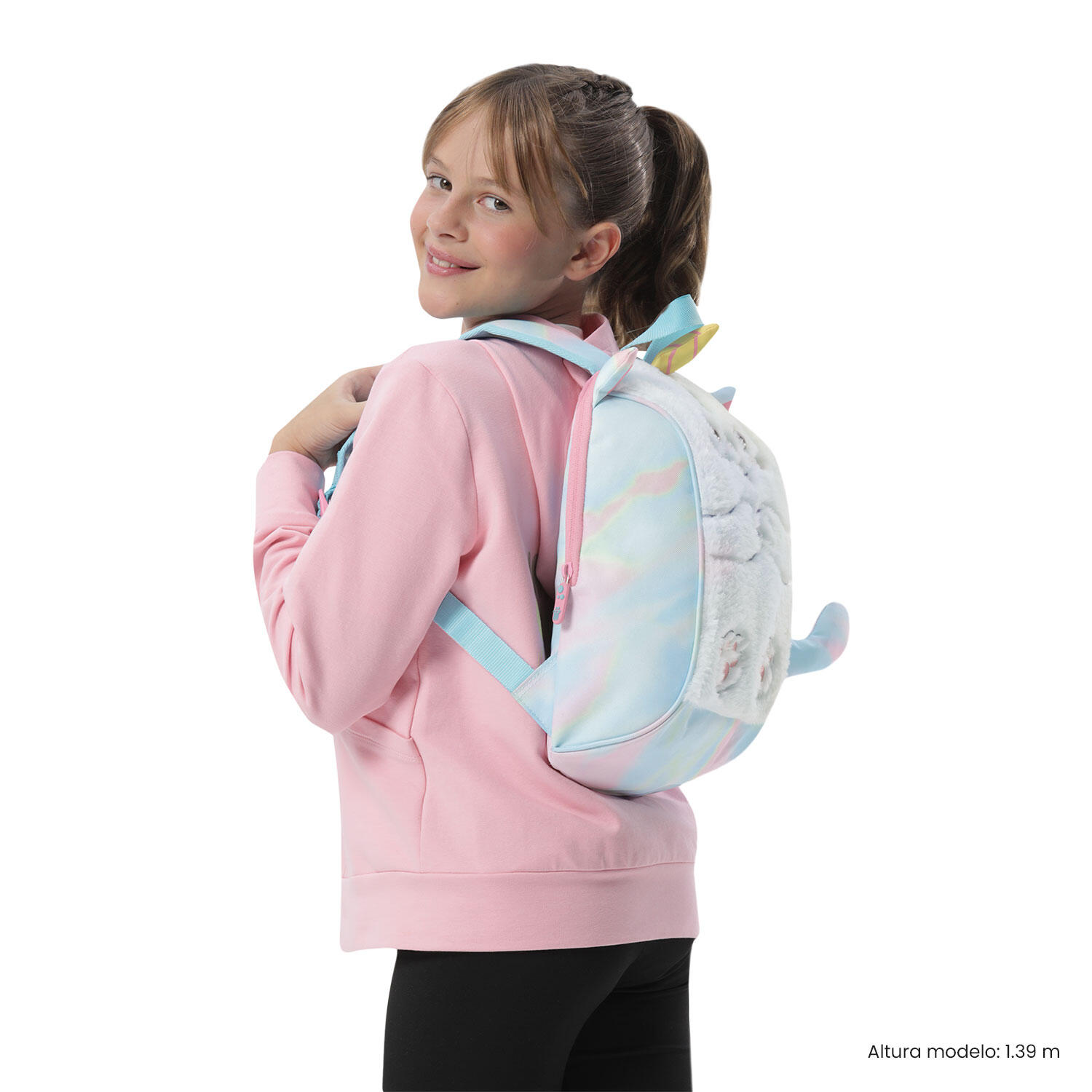 Totto Mochila infantil Kido Unicorn Colors Poliéster 23 x 34 x 12 cm 2/5