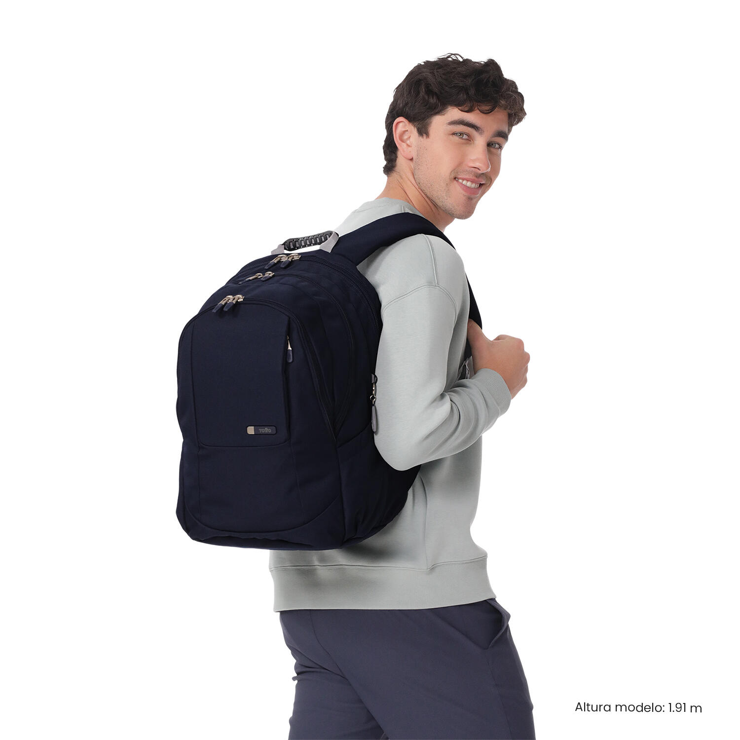 Totto Mochila urbana Krimmler 3.0 Salute/Alloy Poliéster 33 x 48 x 25 cm 2/5