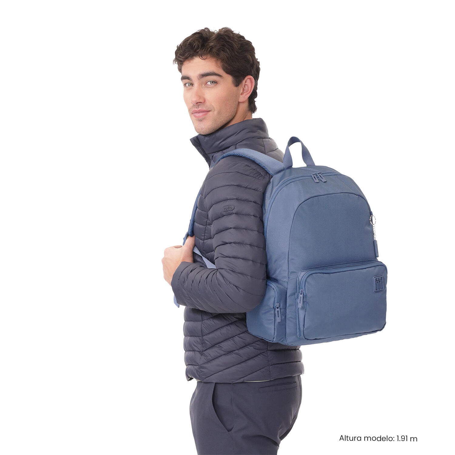 Totto Mochila ejecutiva Kobe Blue Horizon Poliéster 31.5 x 43.5 x 14 cm 2/5