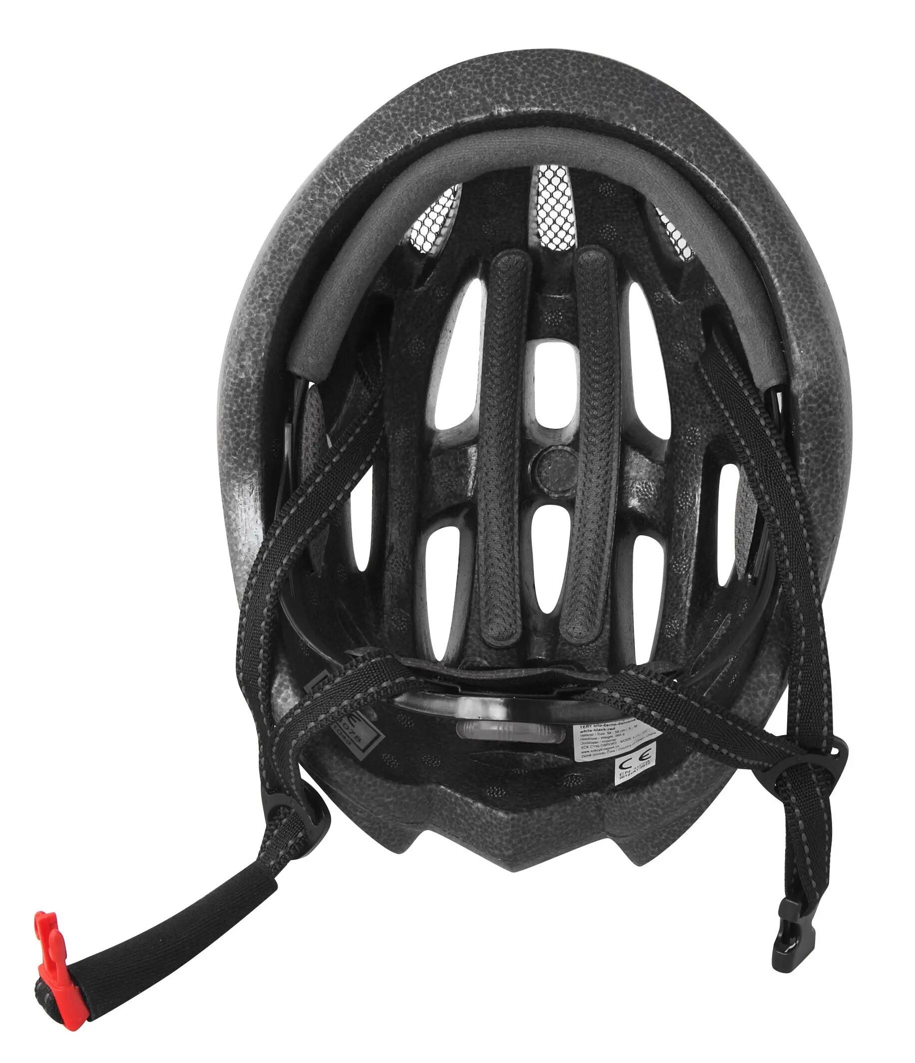 Capacete Force Terry Preto/Amarelo Fluorescente 5/5