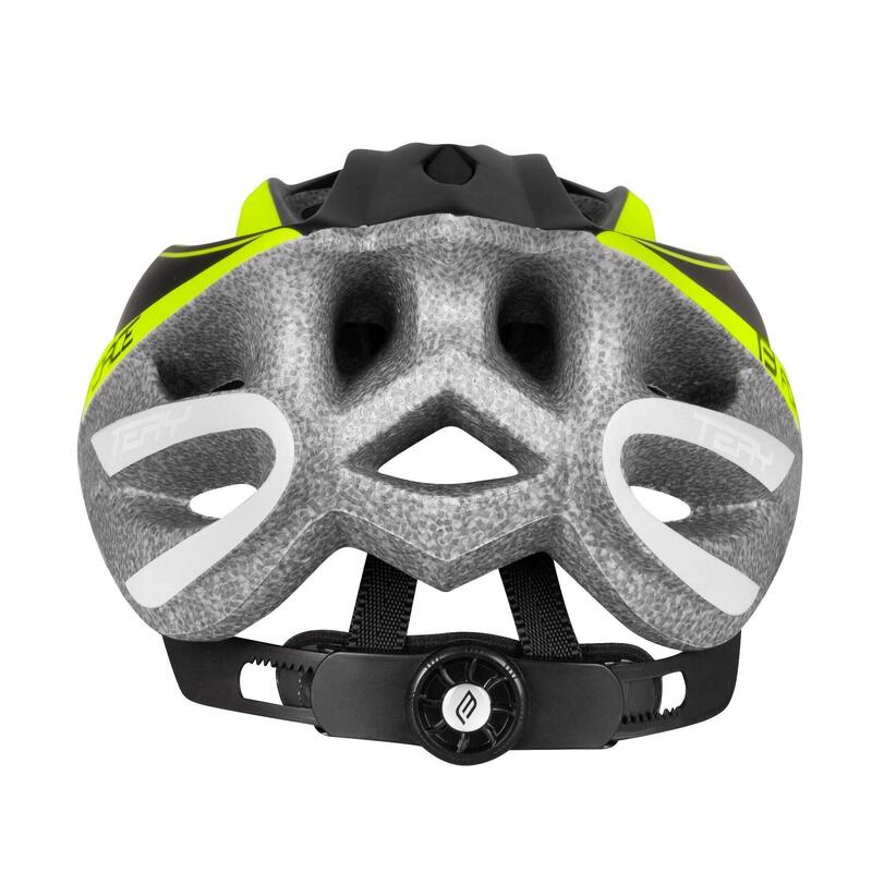 Casca Force Terry Negru/Galben Fluo S-M