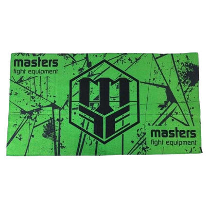 Serviette De Sport Motif/style Géométrique (Vert / Noir)