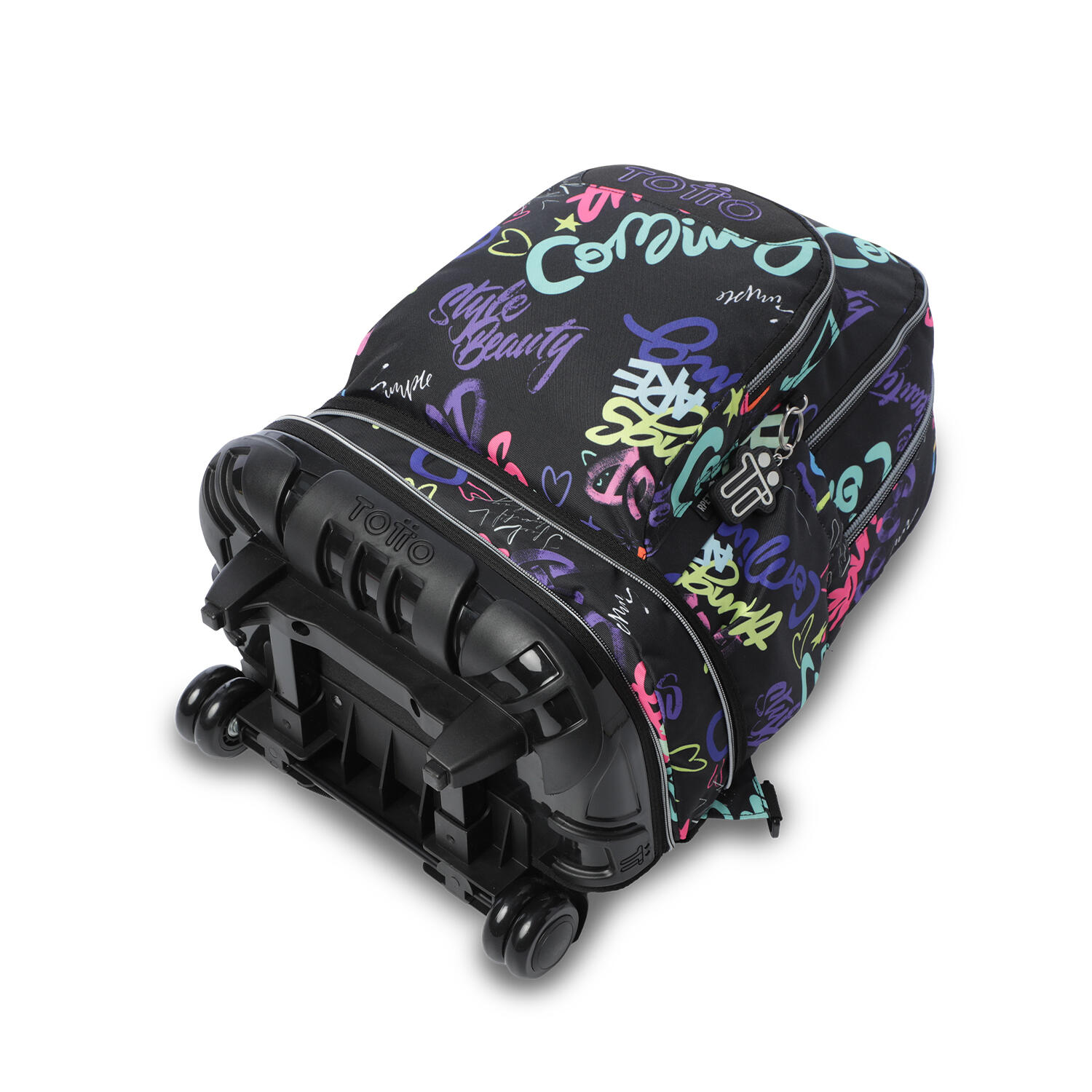 Totto Mochila escolar ruedas Tiza Desmontable Letry Poliéster 32 x 45.5 x 18 cm 5/5