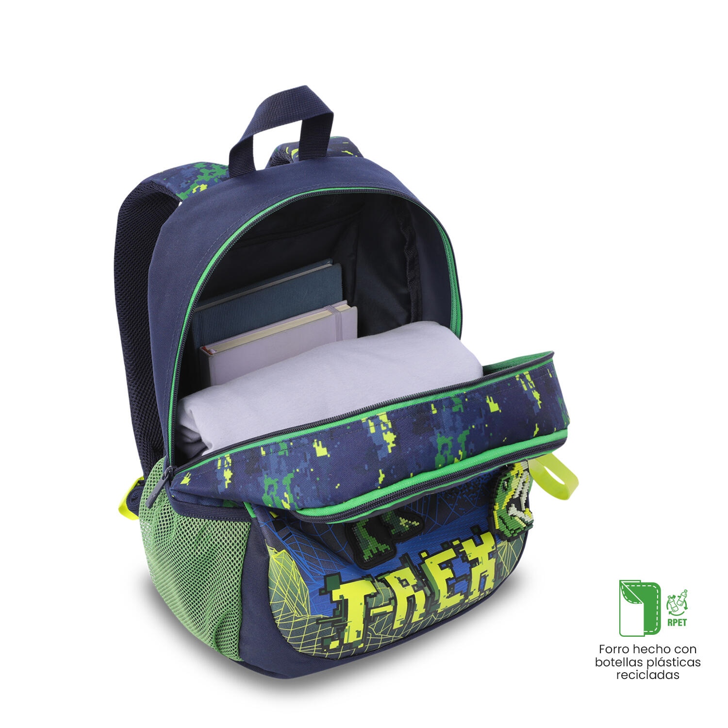 Totto Mochila infantil Digisaurio M Digisaurio Poliéster 29 x 40.5 x 12 cm 5/5