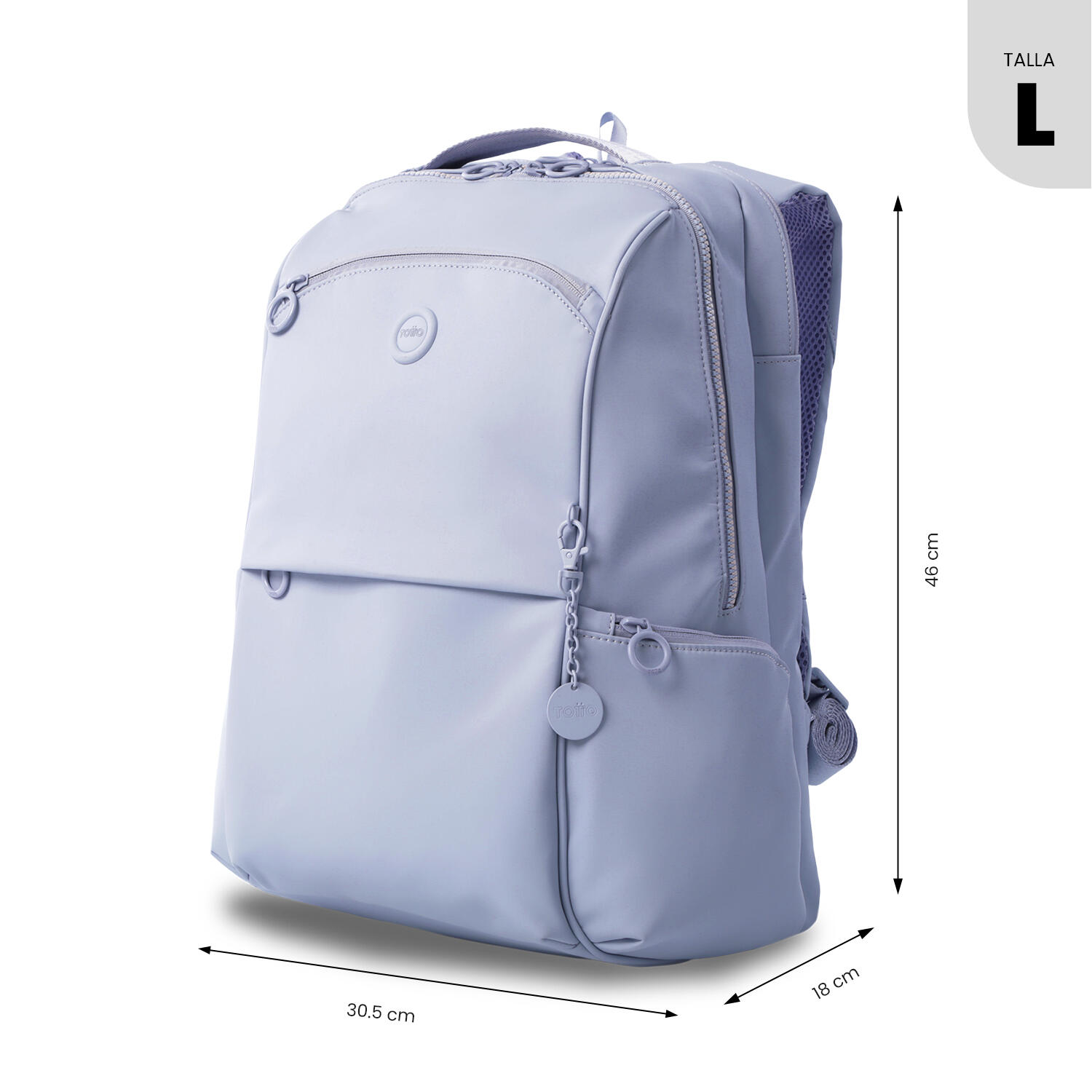 Totto Mochila ejecutiva Laila Cosmic Sky Poliuterano 30.5 x 46 x 18 cm 3/5