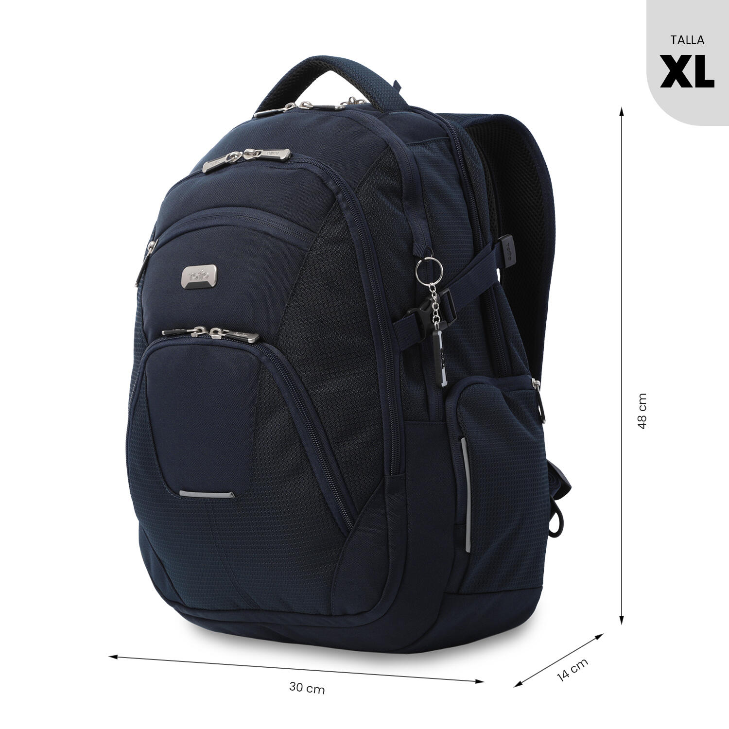 Totto Mochila ejecutiva Polixan 3.0 Salute Poliéster 30 x 48 x 14 cm 3/5