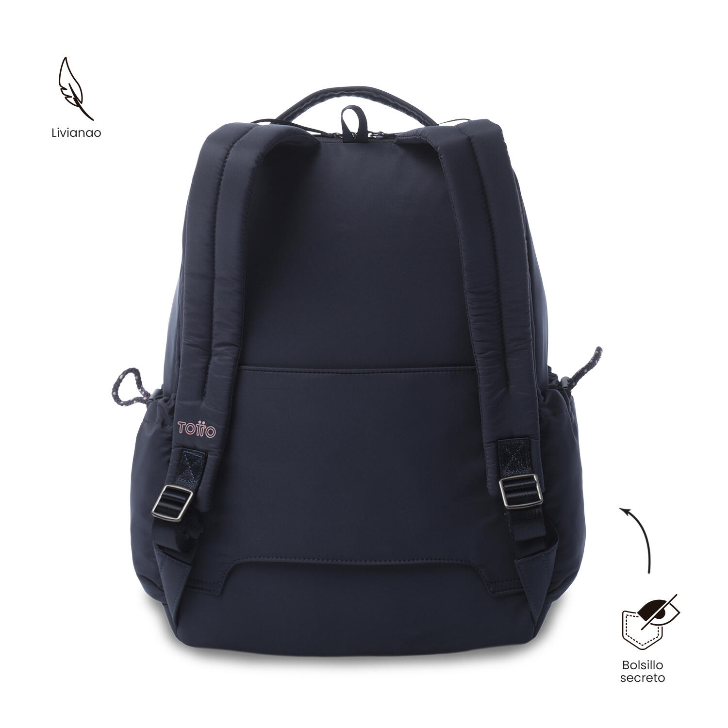 Totto Mochila ejecutiva Praga Salute/Zephyr Poliéster 31.5 x 42 x 15 cm 4/5