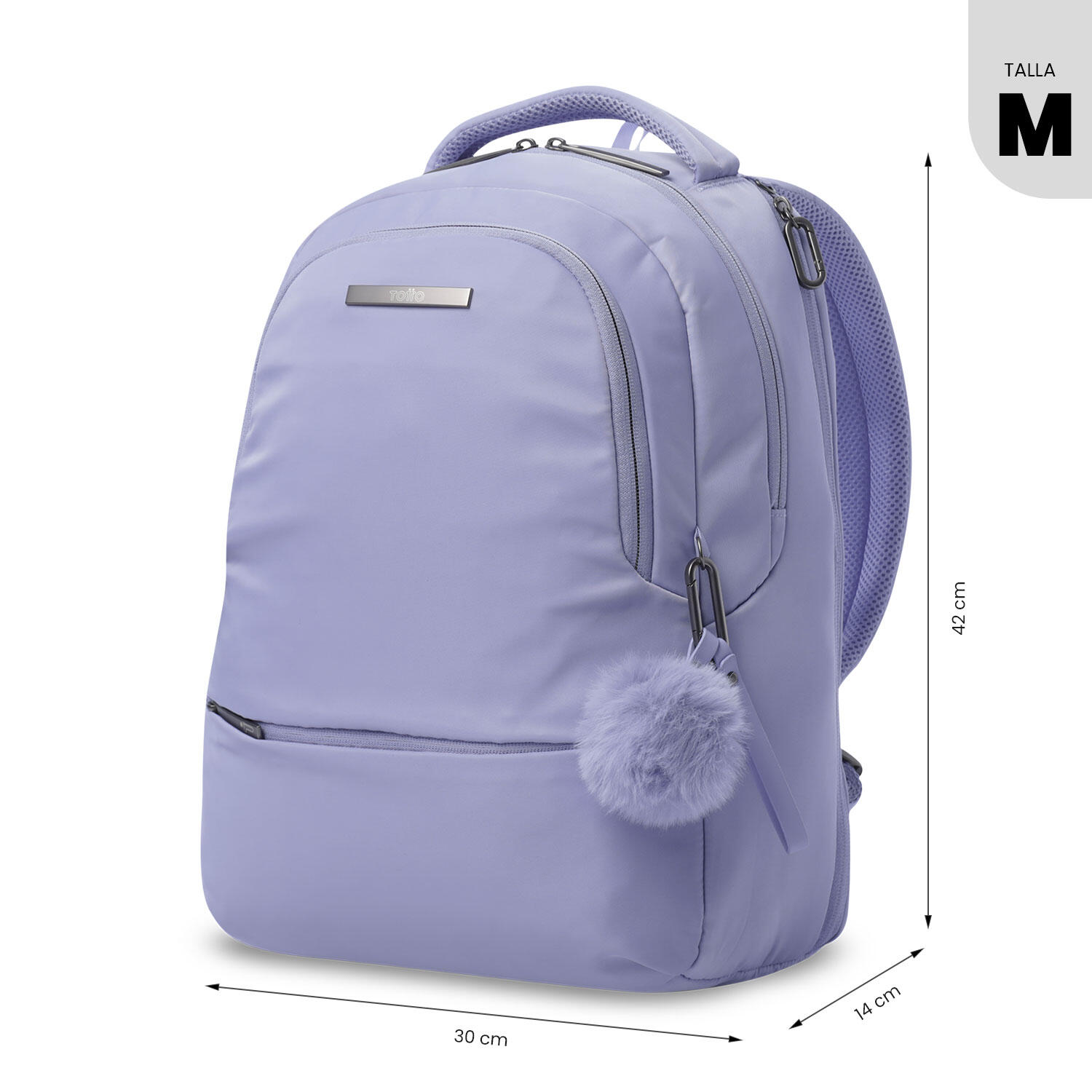Totto Mochila ejecutiva Adelaide 2 2.0 Cosmic Sky Poliéster 30 x 42 x 14 cm 3/5
