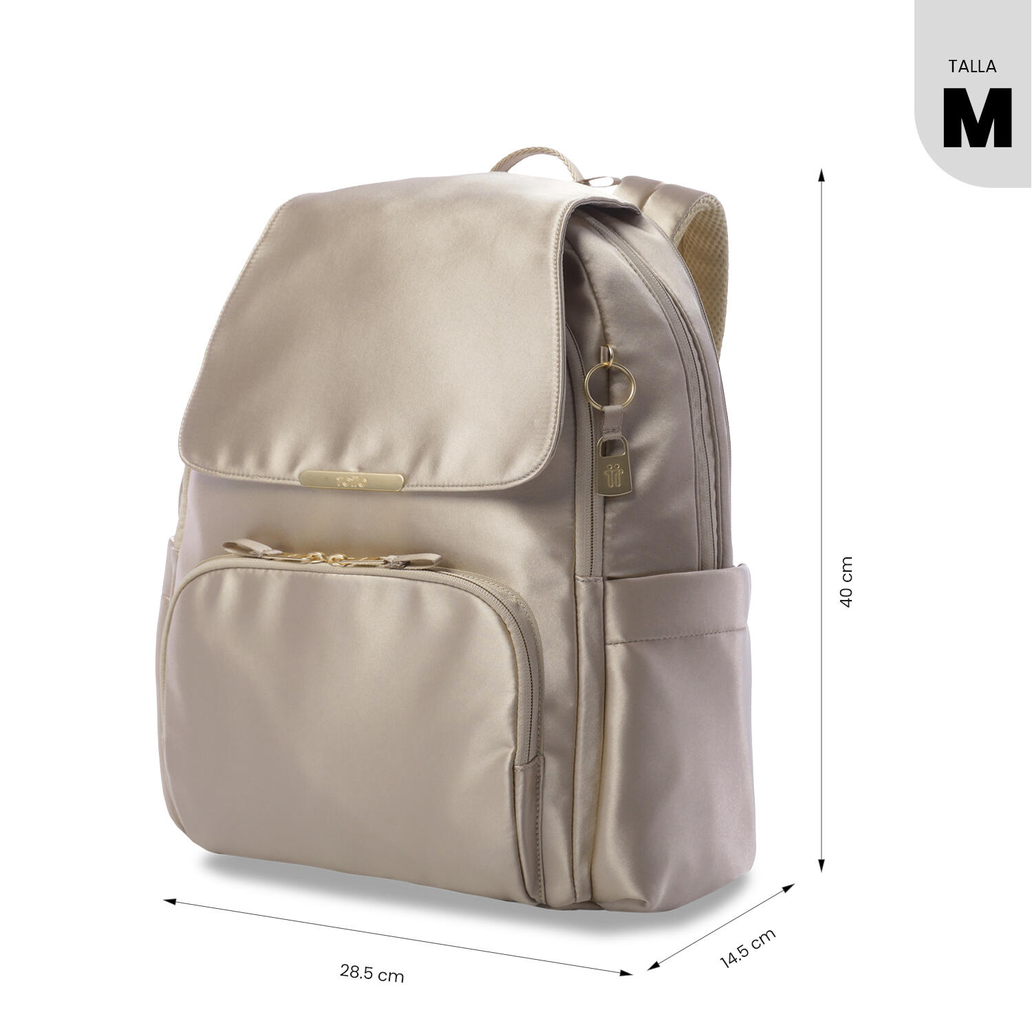 Totto Mochila ejecutiva Bel 2.0 Moonlight Poliéster 28.5 x 40 x 14.5 cm 3/5