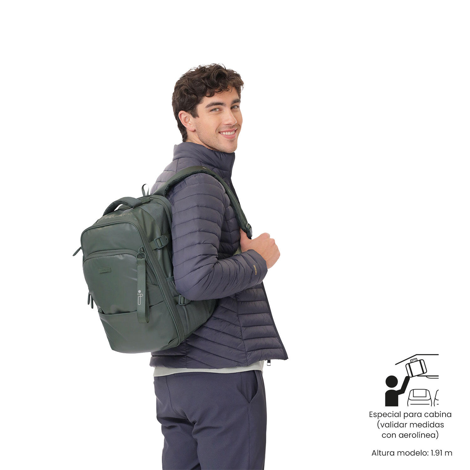 Totto Mochila viaje Trip Dark Forest Poliéster 29 x 40 x 20 cm 2/5