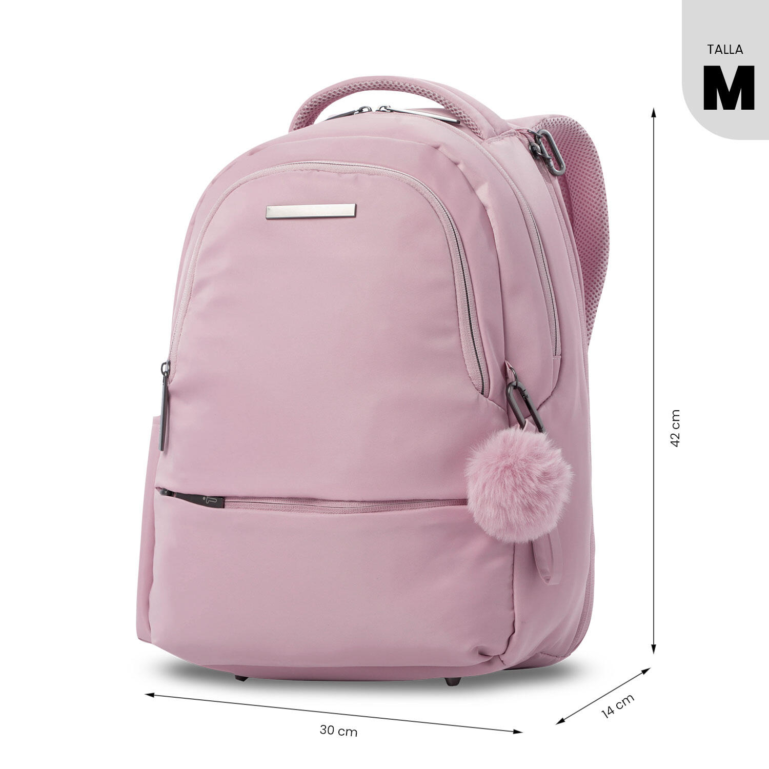 Totto Mochila ejecutiva Adelaide 2 2.0 Zephyr Poliéster 30 x 42 x 14 cm 3/5