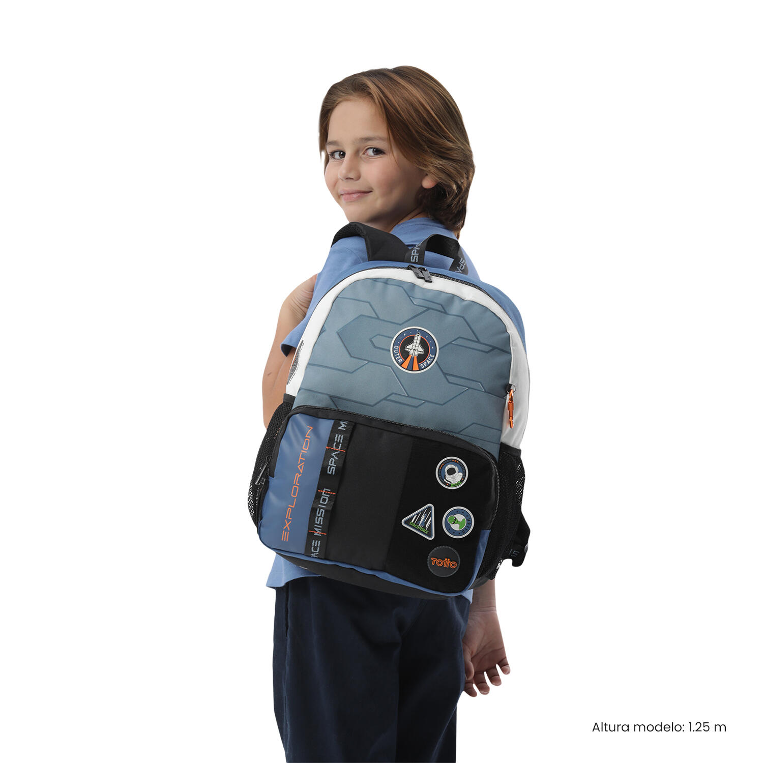 Totto Mochila Infantil Stardust M Gemini Poliéster 32 x 40.5 x 14 cm 2/5