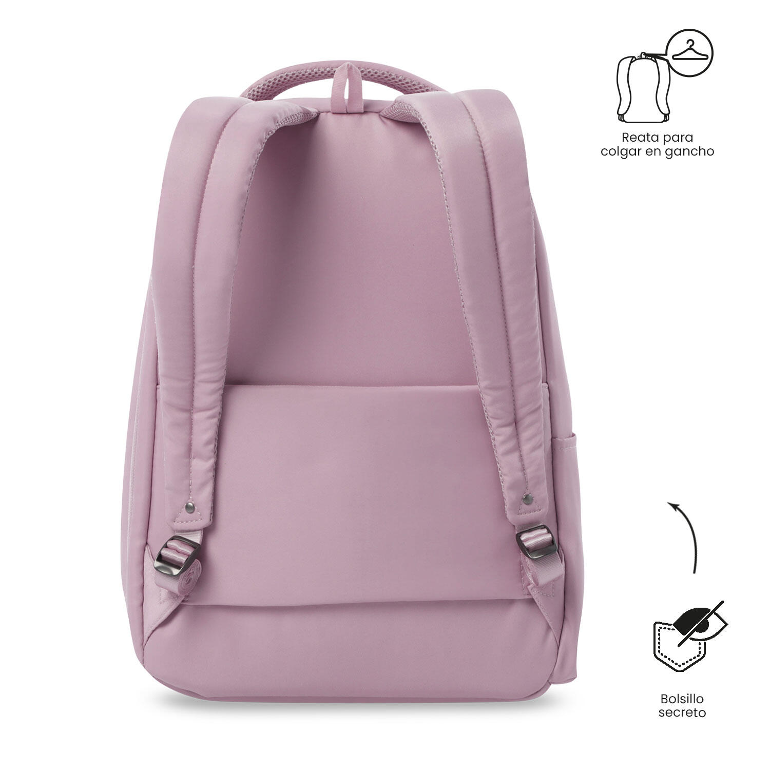 Totto Mochila ejecutiva Adelaide 2 2.0 Zephyr Poliéster 30 x 42 x 14 cm 4/5