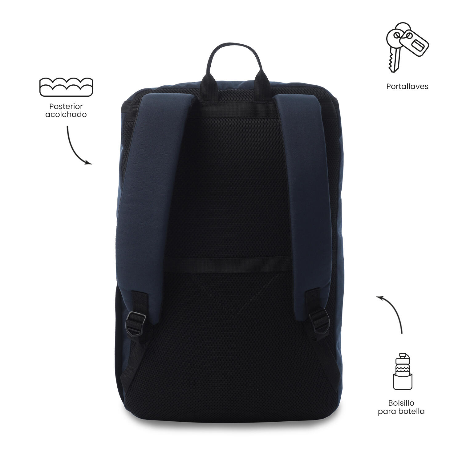 Totto Mochila ejecutiva Rap Salute Poliéster 32 x 49 x 15 cm 4/5