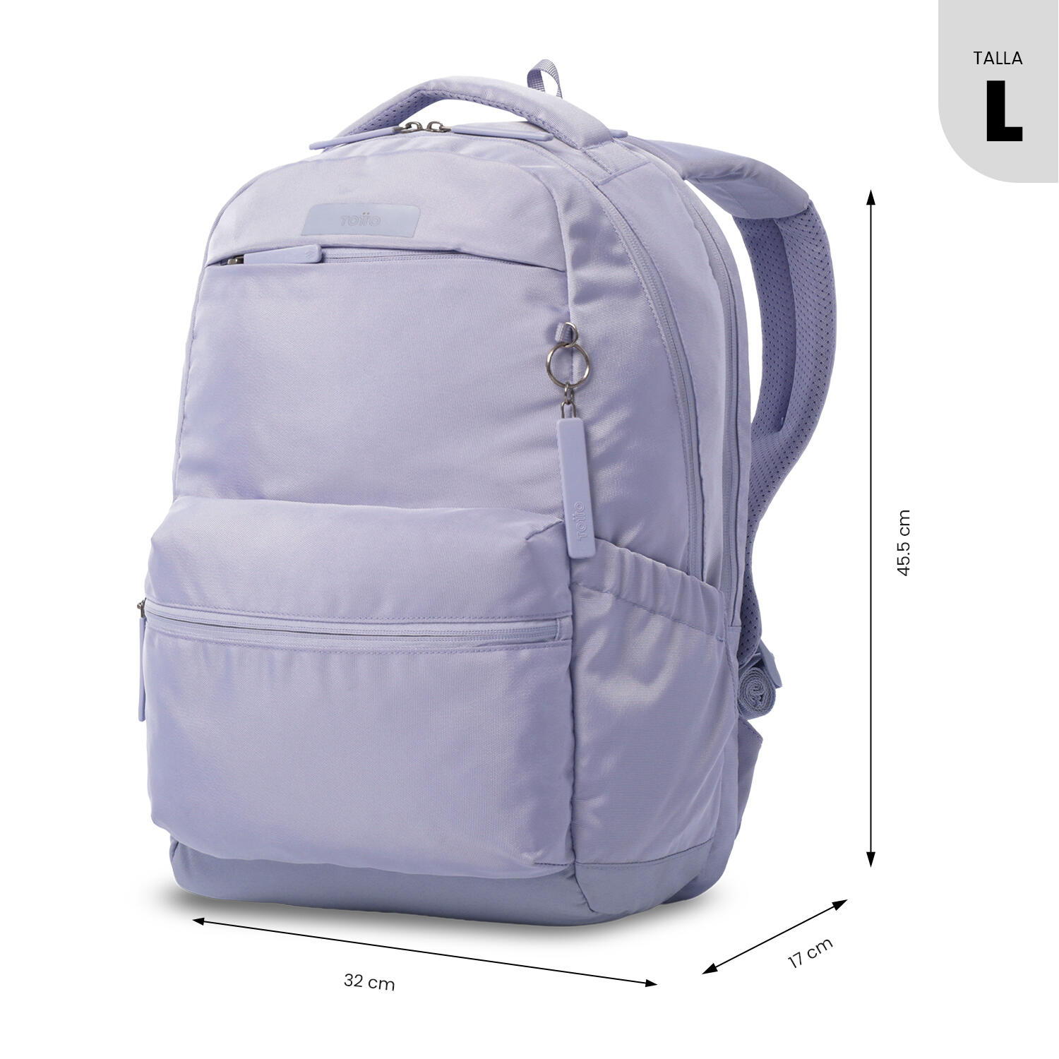 Totto Mochila urbana Comfort 2.0 Cosmic Sky Poliéster 32 x 45.5 x 17 cm 3/5