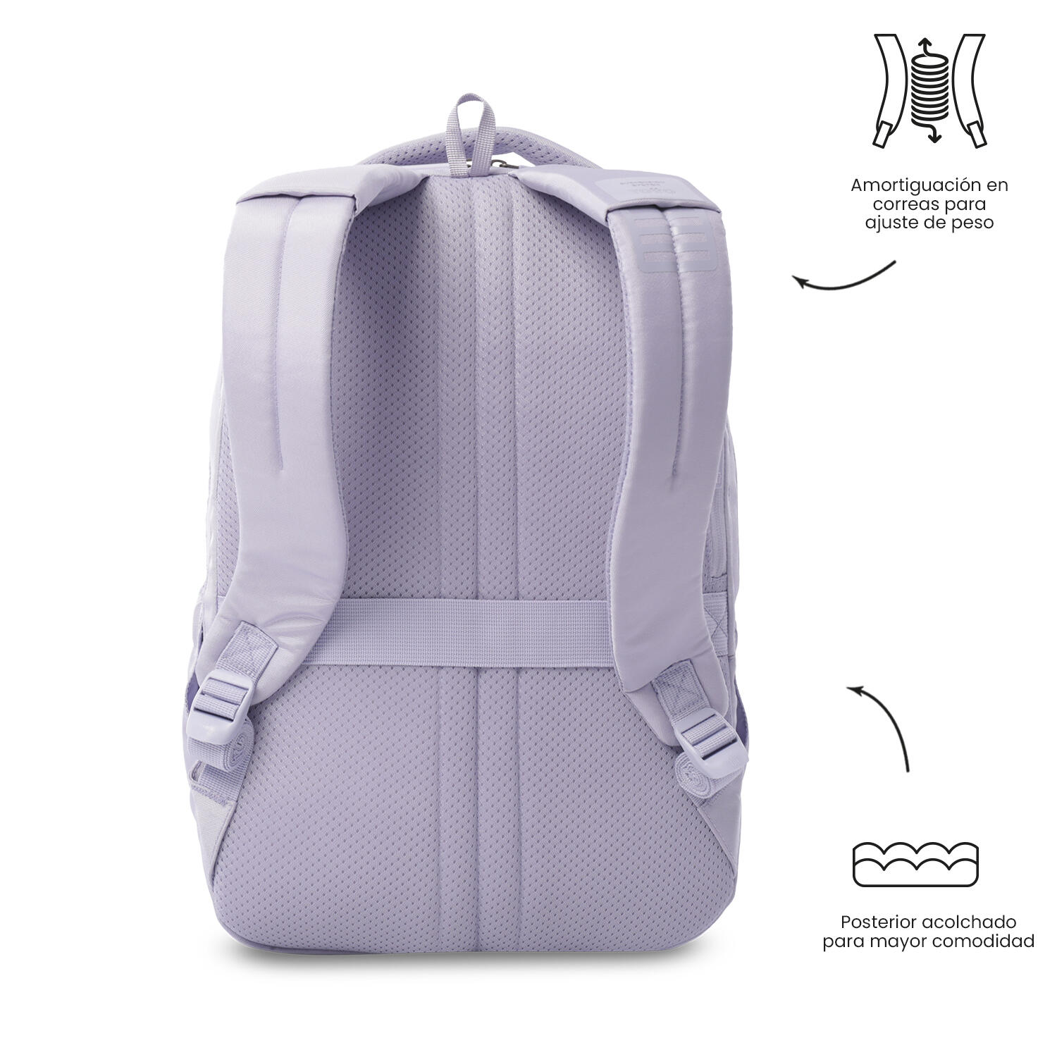 Totto Mochila urbana Comfort 2.0 Cosmic Sky Poliéster 32 x 45.5 x 17 cm 4/5