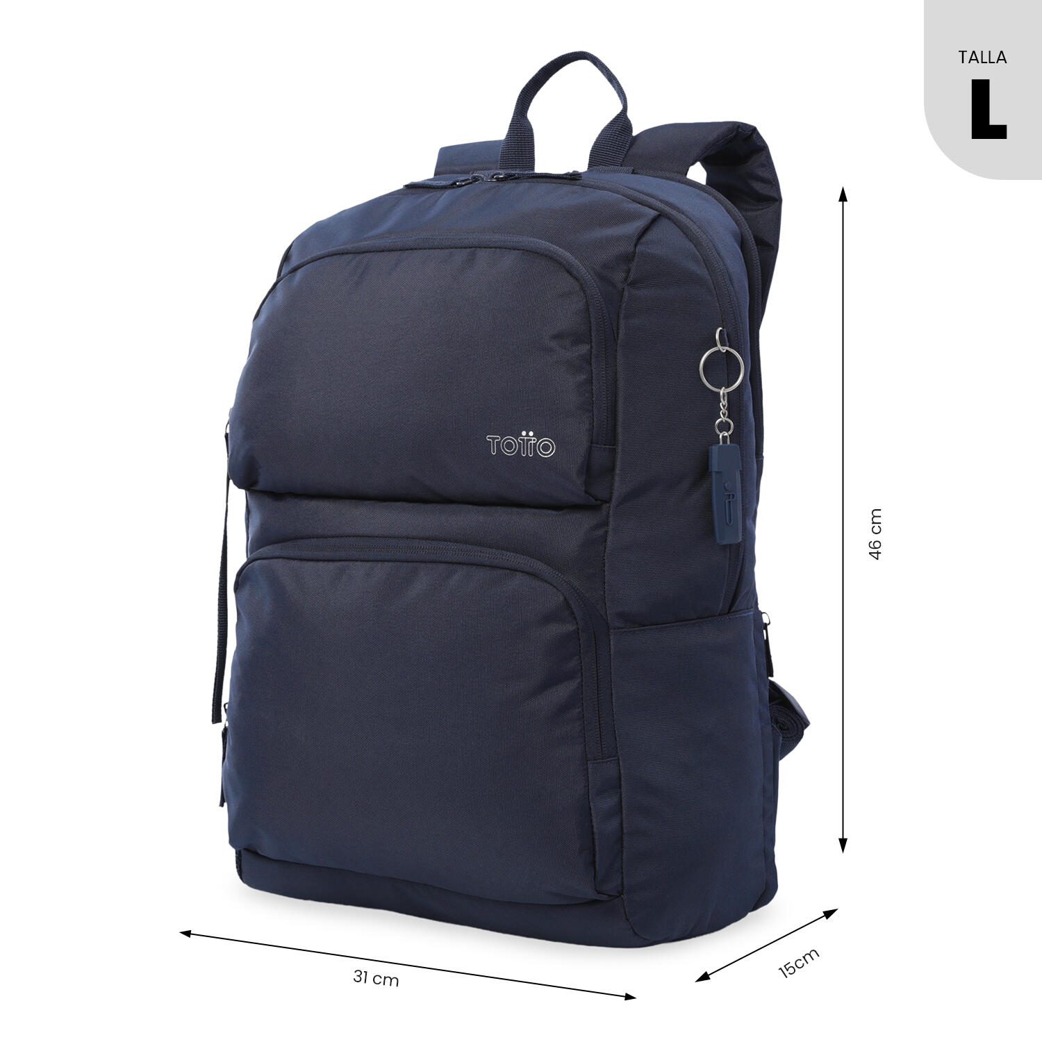 Totto Mochila urbana Cloud Salute Poliéster 31 x 46 x 15 cm 3/5
