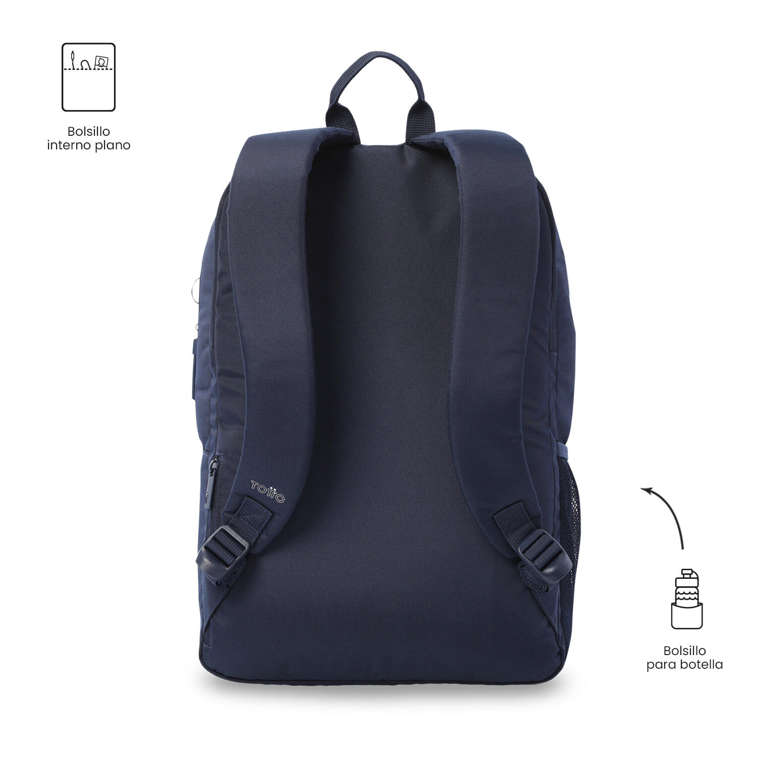 Totto Mochila urbana Cloud Salute Poliéster 31 x 46 x 15 cm 4/5