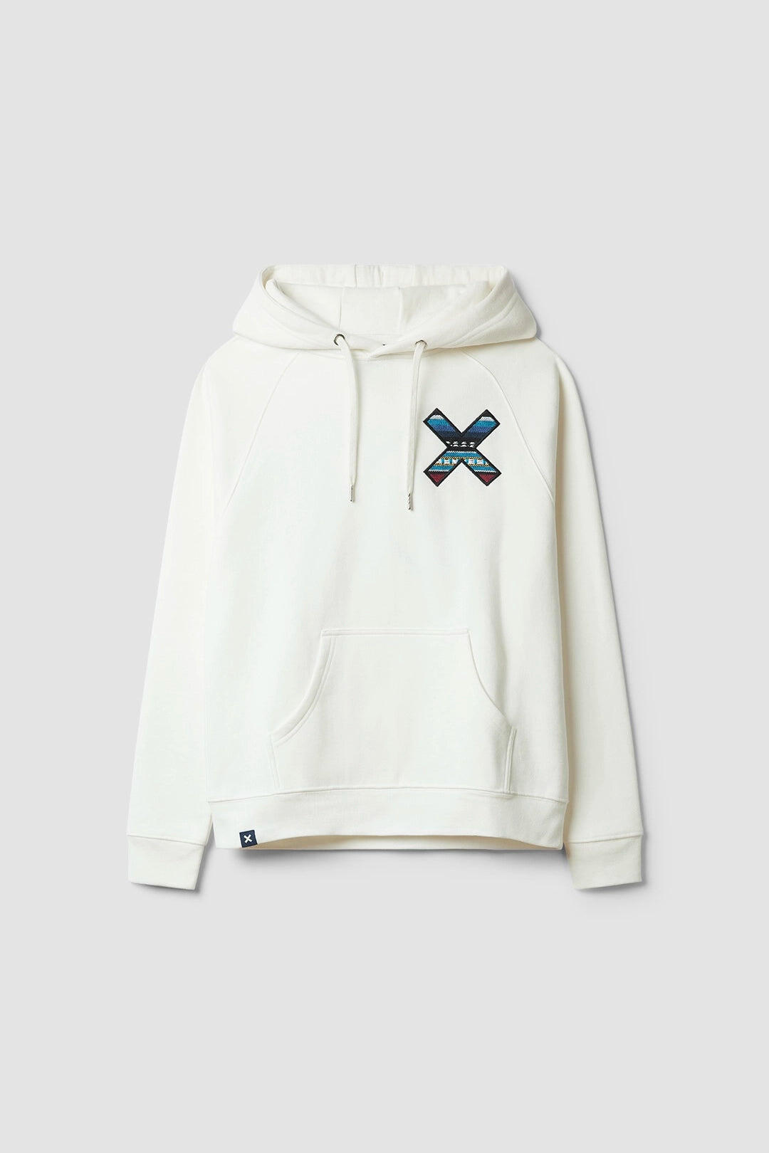 Sudadera con Capucha Blue Banana Blanco Roto de Algodón 100% Orgánico 7/7
