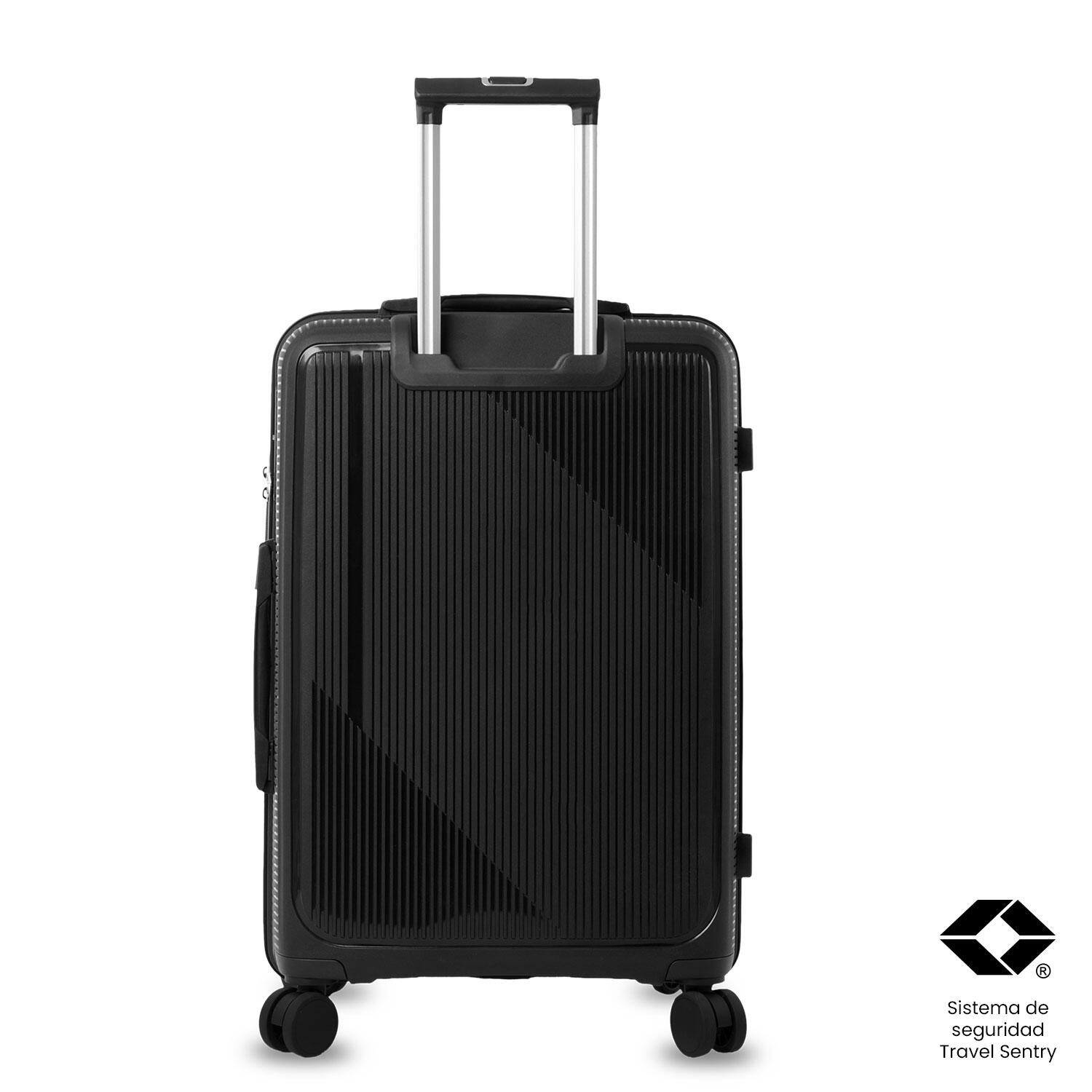 Totto Maleta mediana Drifter Negro/Black Polipropileno 45 x 58.5 x 25.5 cm 5/5