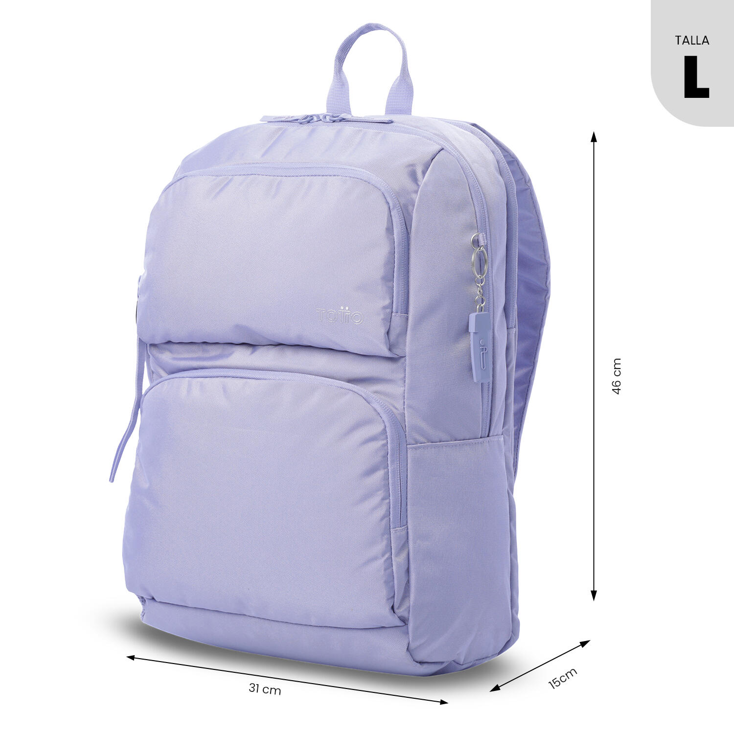 Totto Mochila urbana Cloud Cosmic Sky Poliéster 31 x 46 x 15 cm 3/5