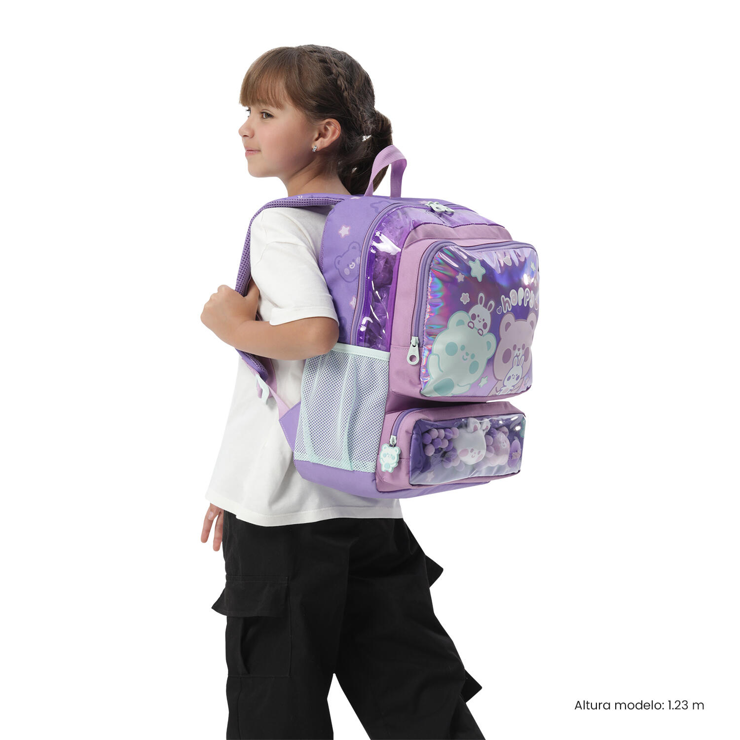 Totto Mochila Infantil Friends Party M Friends Party Poliéster 32 x 40.5 x 14 c 2/5