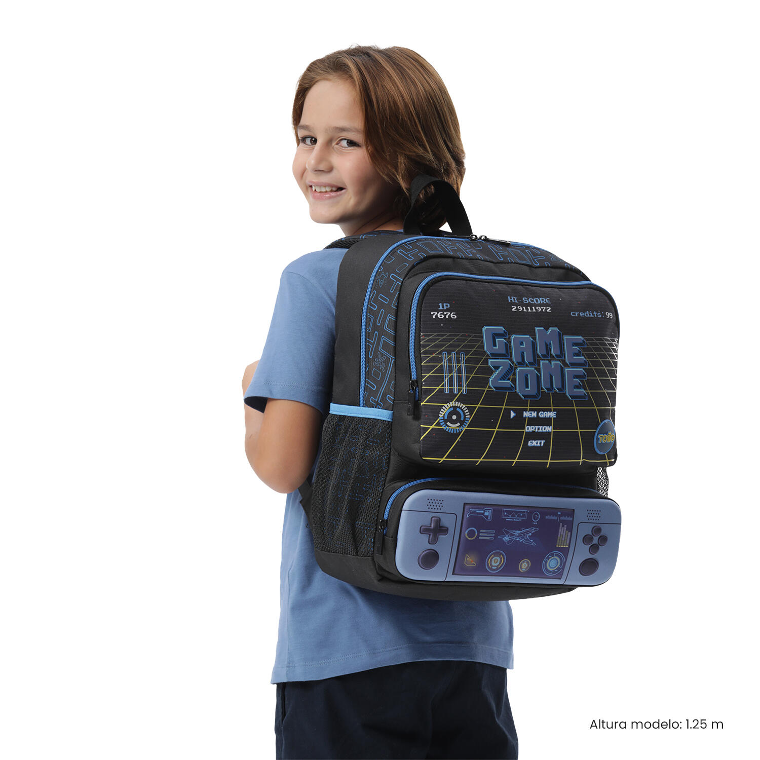 Totto Mochila Infantil Vortex M Vortex Poliéster 32 x 40.5 x 14 cm 2/5