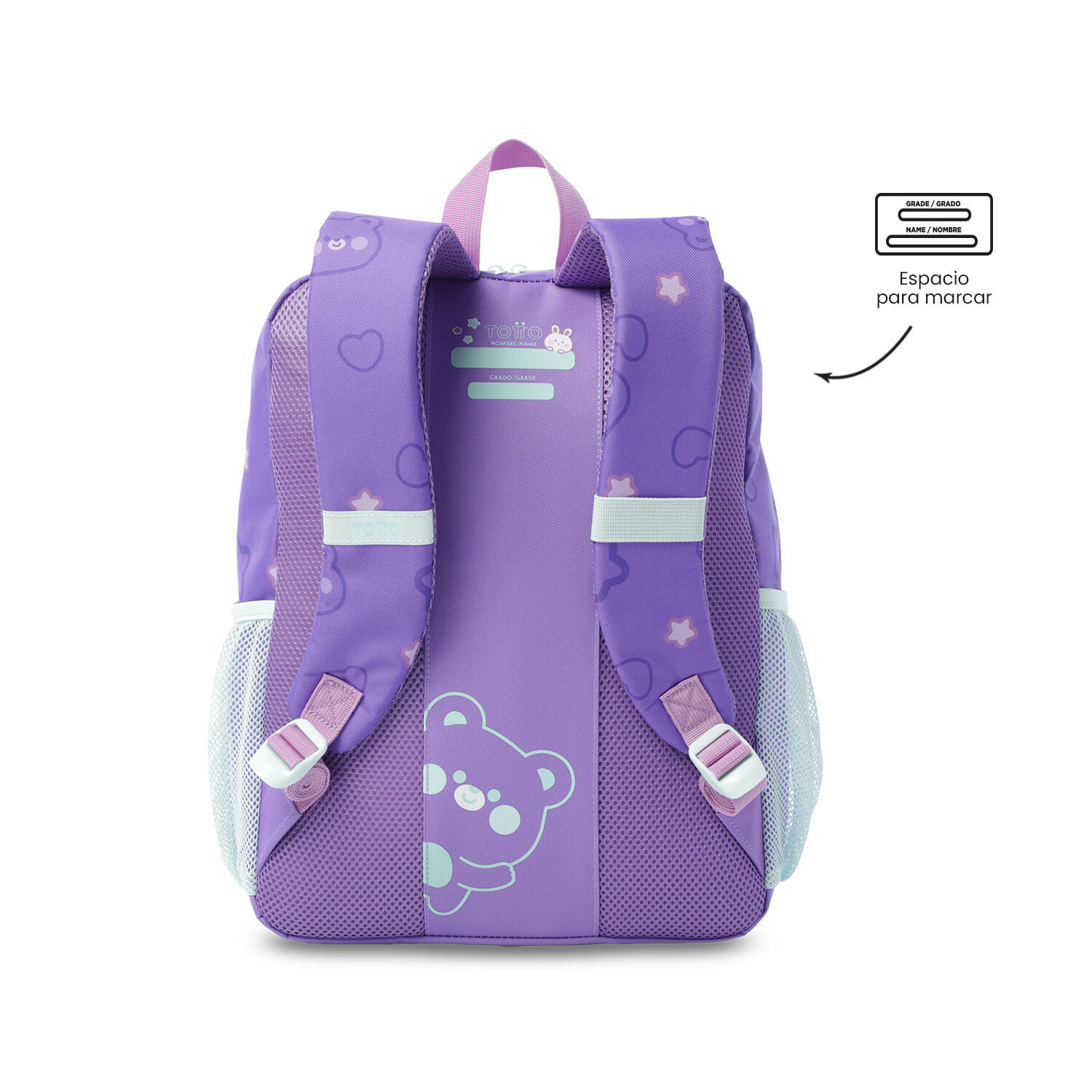Totto Mochila Infantil Friends Party M Friends Party Poliéster 32 x 40.5 x 14 c 4/5