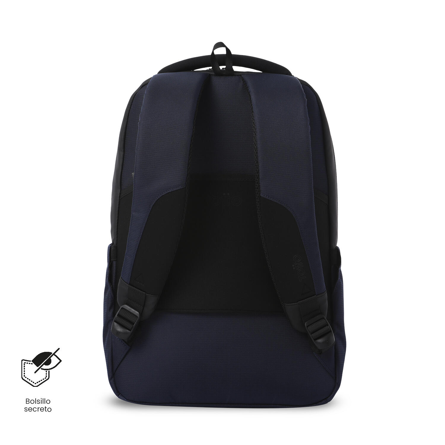 Totto Mochila ejecutiva GTX  M Salute/Negro Poliéster 31 x 44 x 15 cm 4/5
