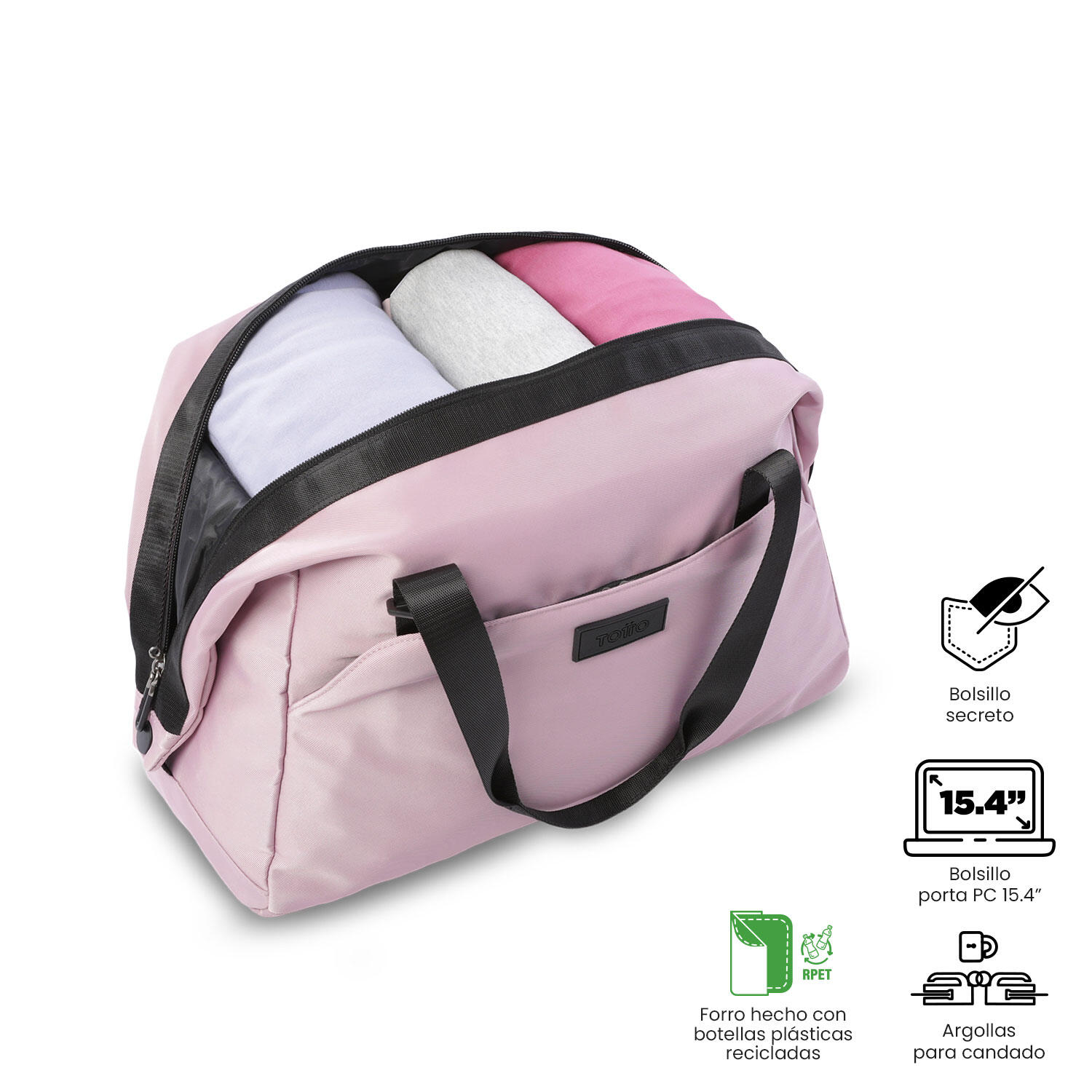 Totto Bolsa deporte Weekender 2.0 Zephyr Poliéster 41 x 26.5 x 19 cm 5/5