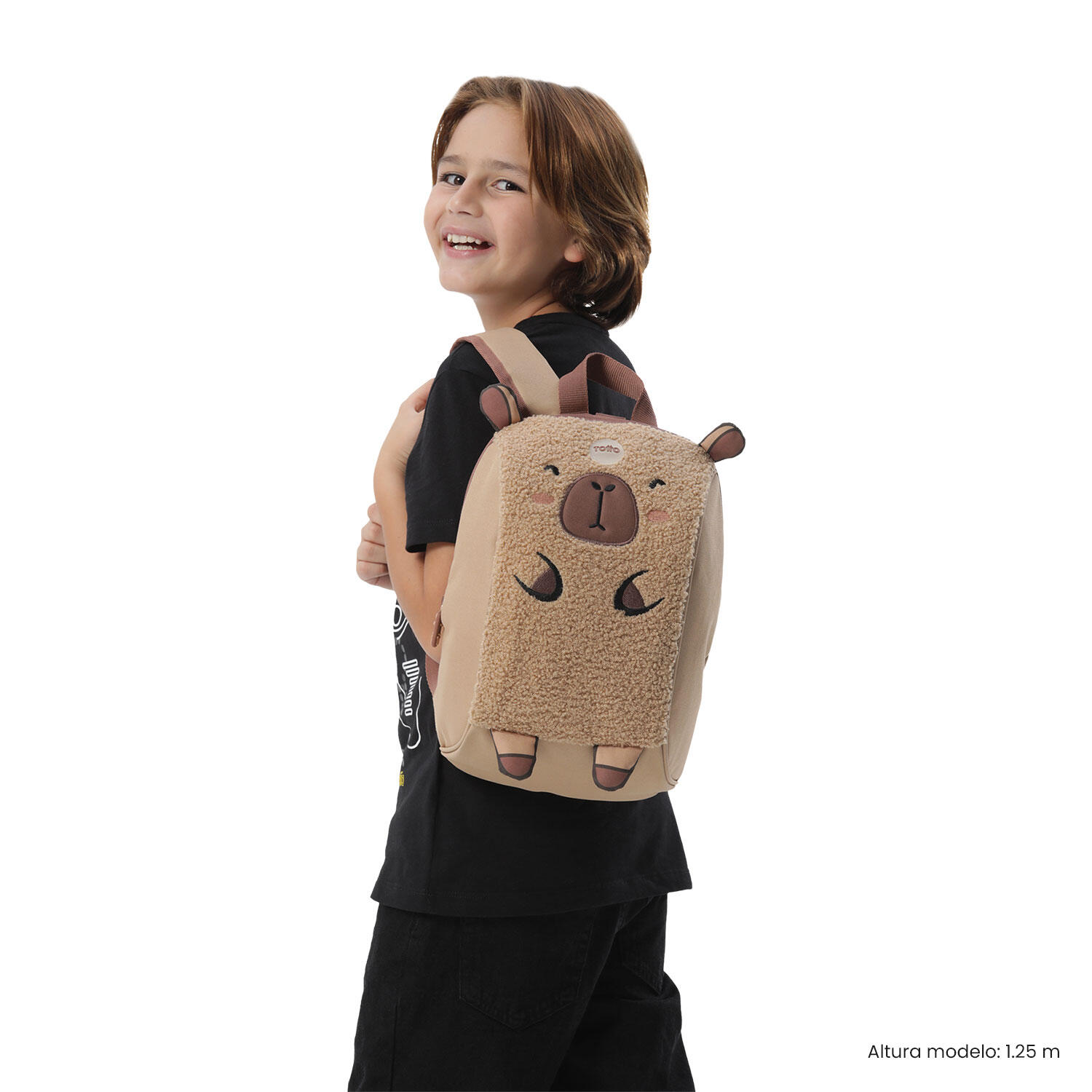 Totto Mochila infantil Kido Toast Poliéster 23 x 34 x 12 cm 2/5