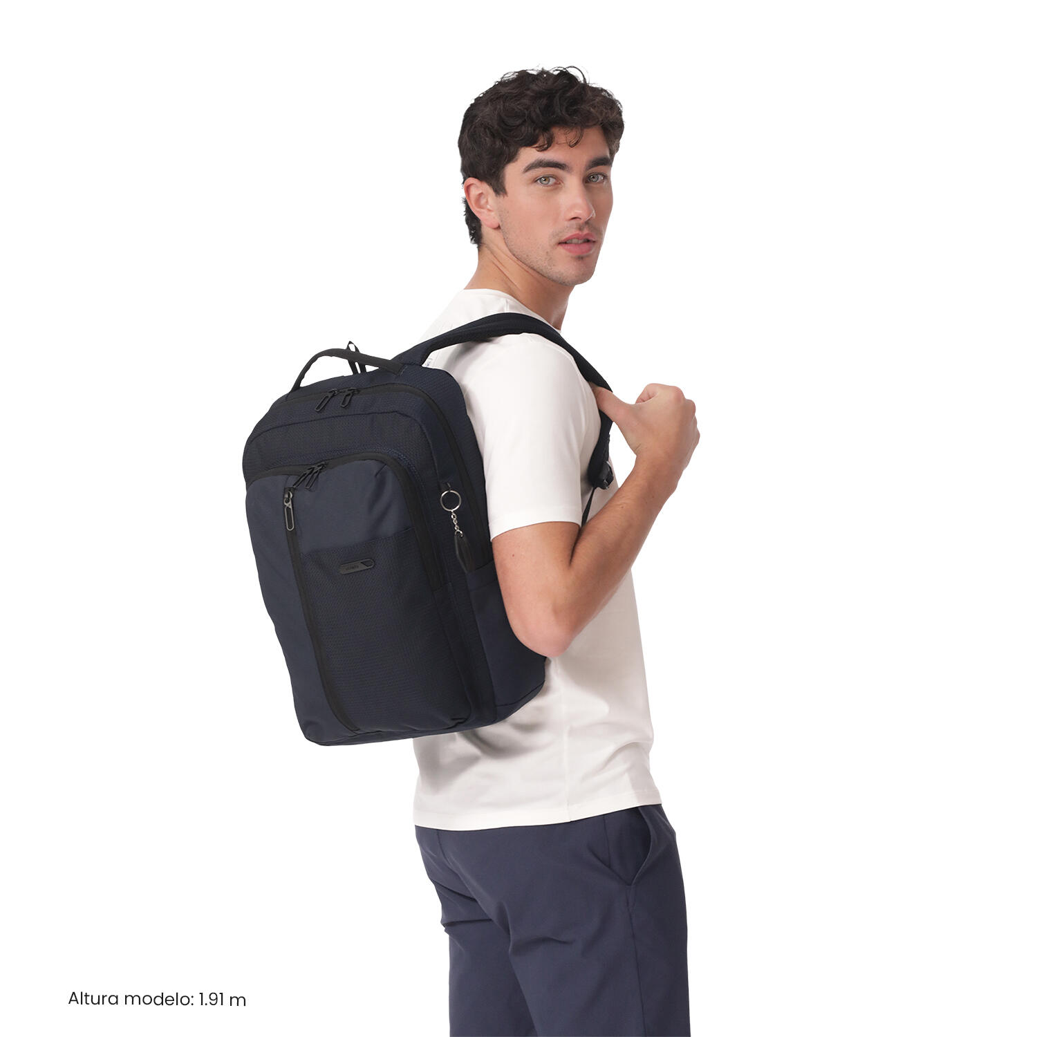 Totto Mochila ejecutiva Drift Salute/Negro Poliéster 32 x 45 x 14 cm 2/5