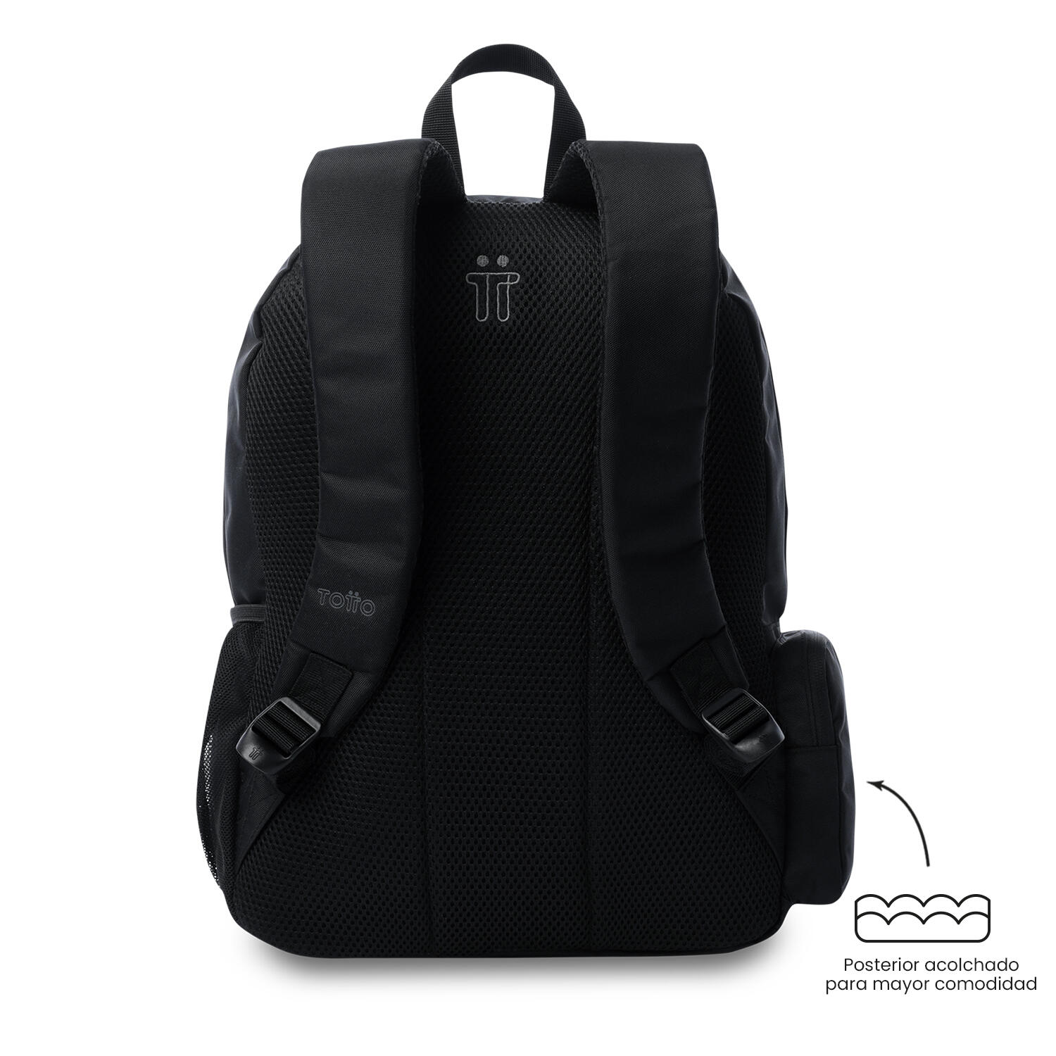 Totto Mochila ejecutiva Kobe Negro/Black Poliéster 31.5 x 43.5 x 14 cm 4/5