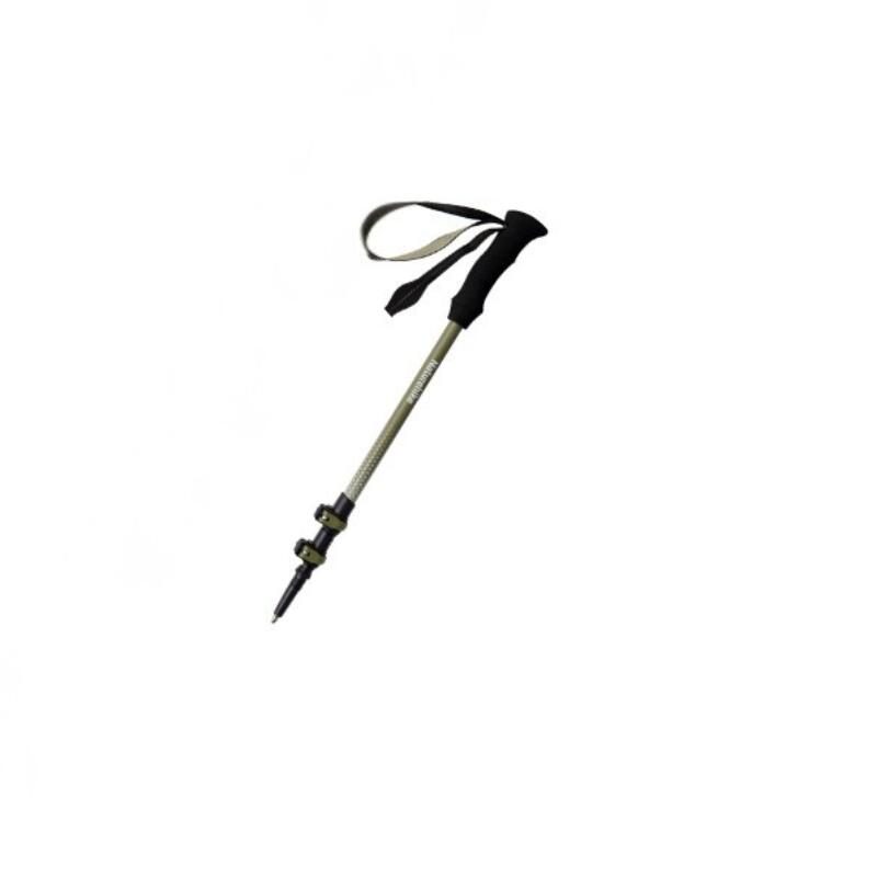 Bastón Trekking Senderismo Naturehike Carbono 3K, 3 secciones, verde 2/7