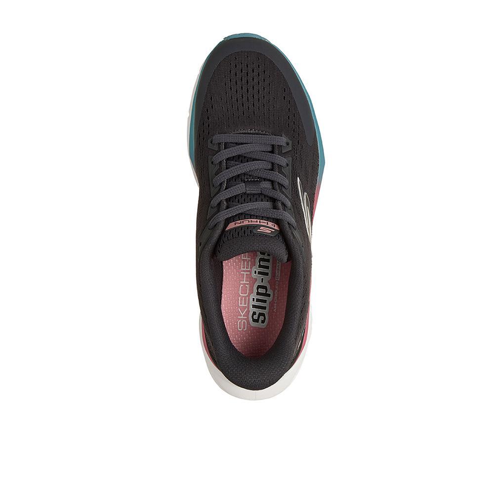 Zapatillas Skechers Mujer Glide-Step Vortex Gris 3/4