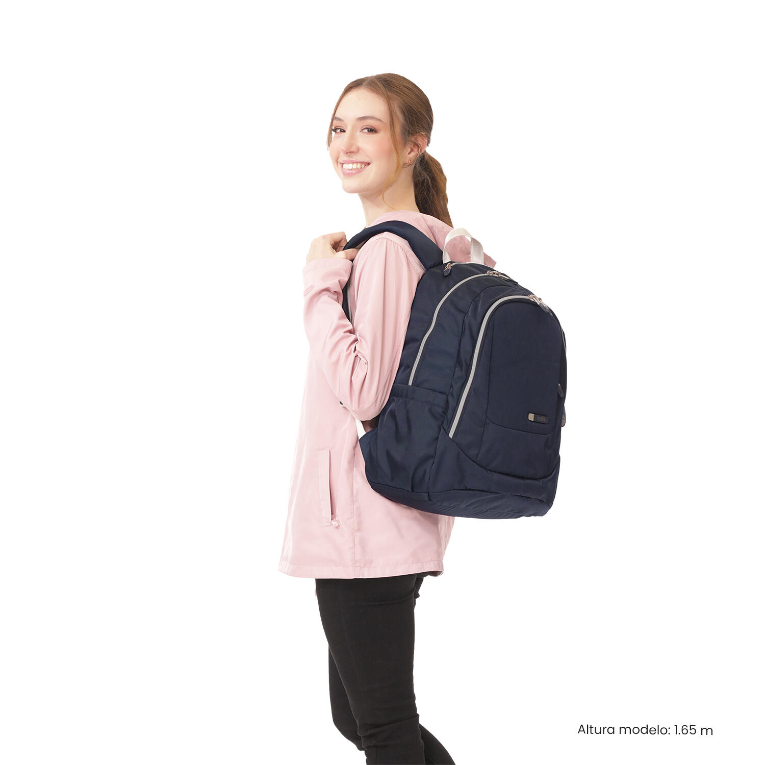 Totto Mochila urbana Goctal Twill 3.0 Salute/Alloy Poliéster 32.5 x 44 x 18 cm 2/5