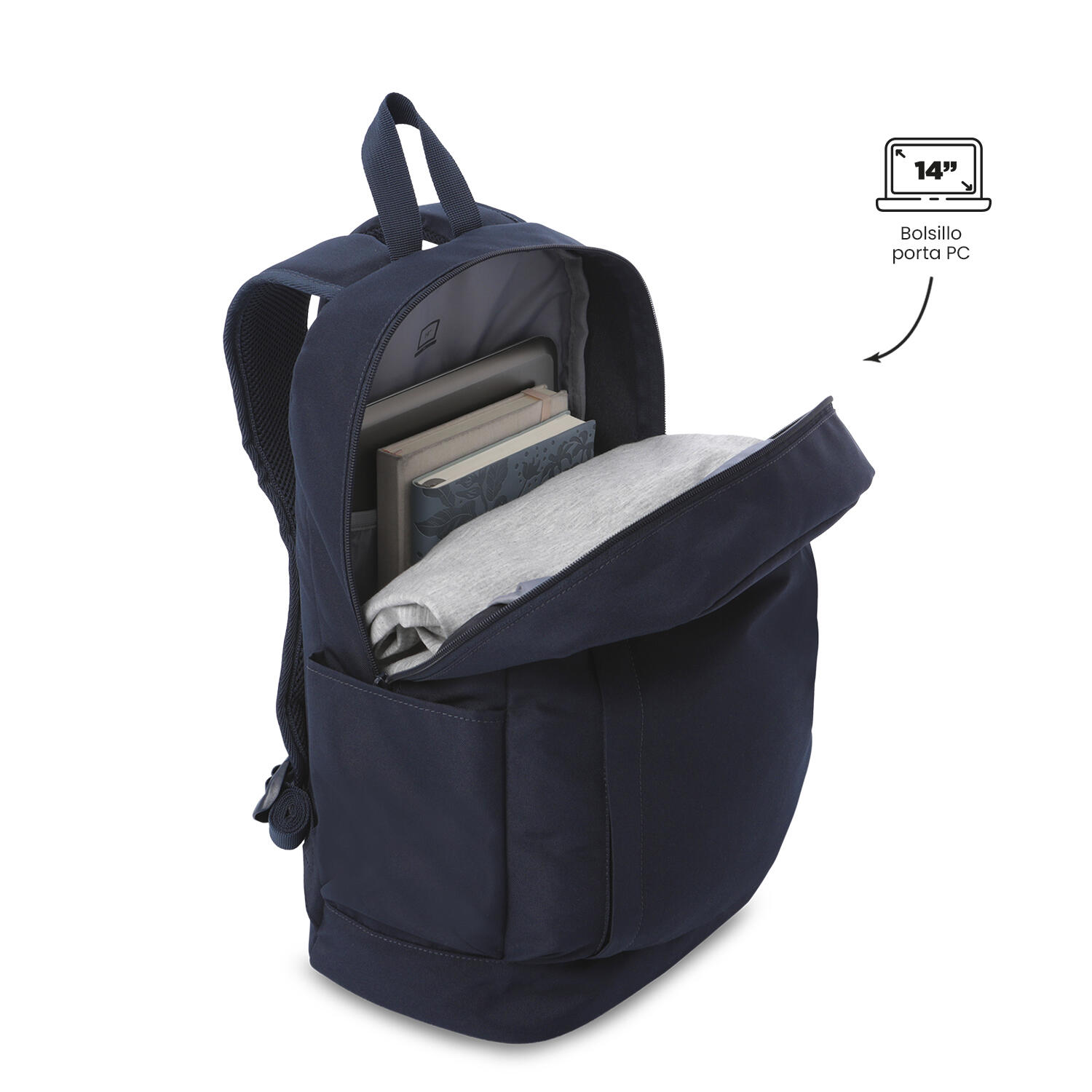 Totto Mochila urbana Yuno Salute Poliéster 28 x 43.5 x 16 cm 5/5