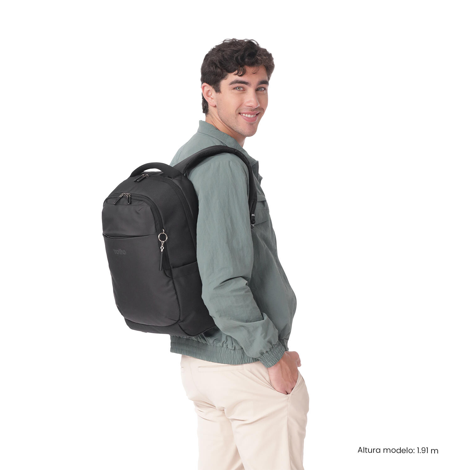 Totto Mochila ejecutiva GTX  M Negro/Black Poliéster 31 x 44 x 15 cm 2/5