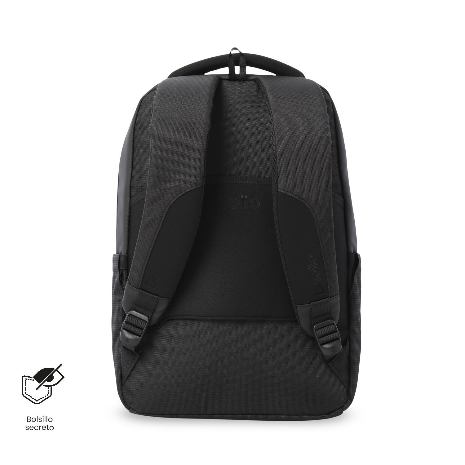 Totto Mochila ejecutiva GTX  M Negro/Black Poliéster 31 x 44 x 15 cm 4/5