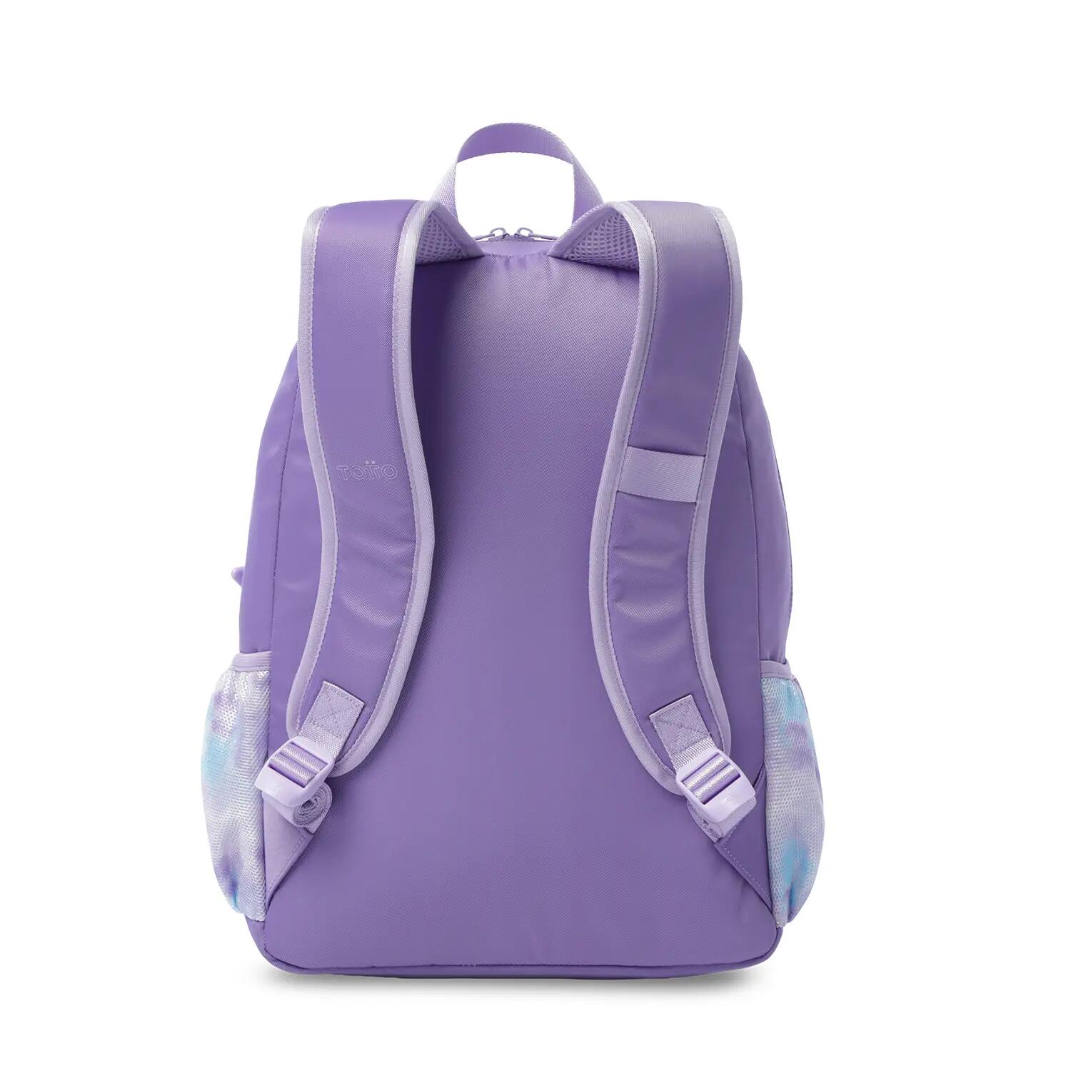 Totto Mochila infantil Cluw M Morado/Morado Poliéster 31 x 42 x 16 cm 4/5