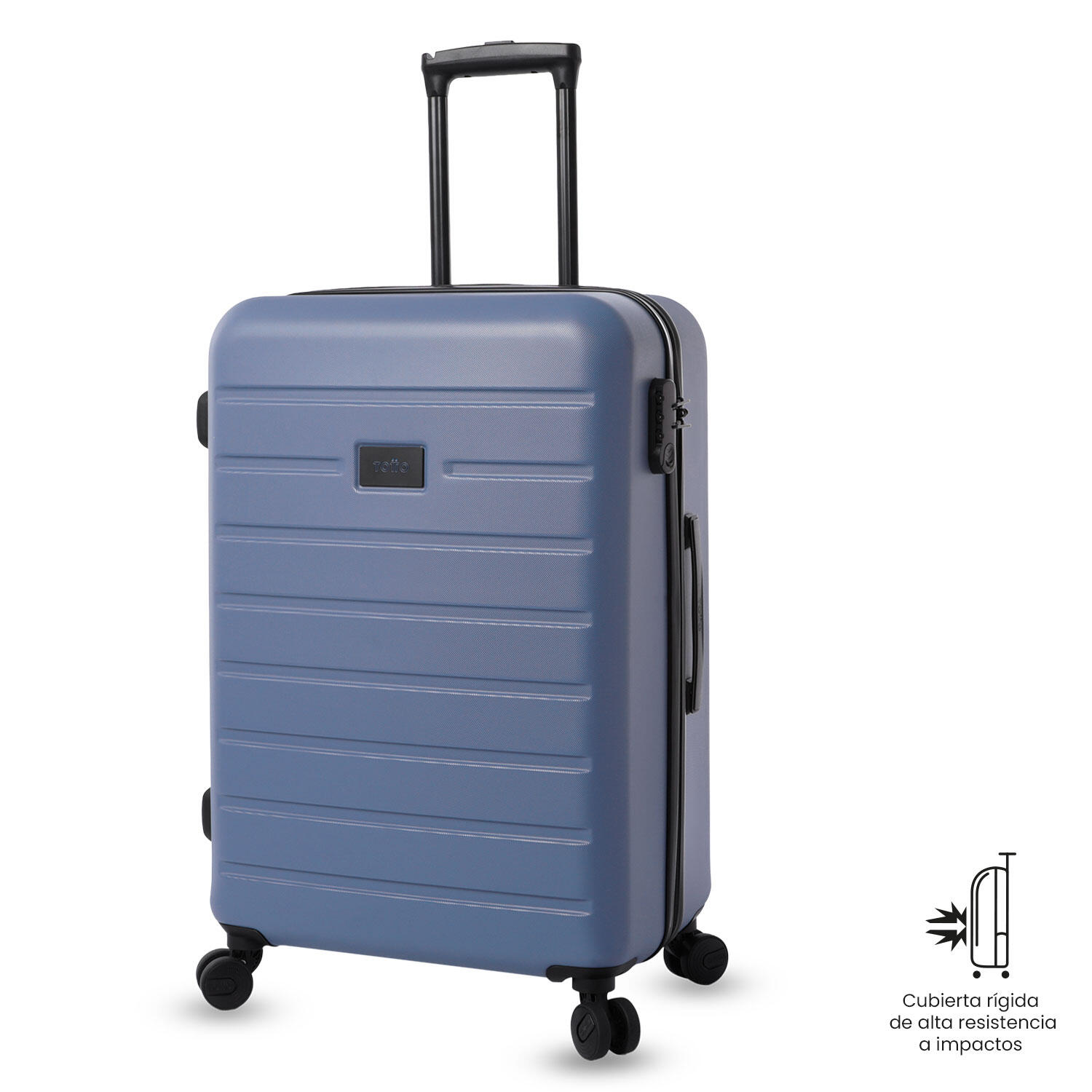 Totto Maleta mediana Harbor Blue Horizon Acrilonitrilo Butadieno Estireno 42.3 5/5