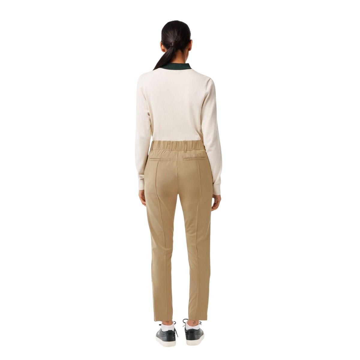 Womens/Ladies Stretch Sport Golf Trousers (Brown) 2/4