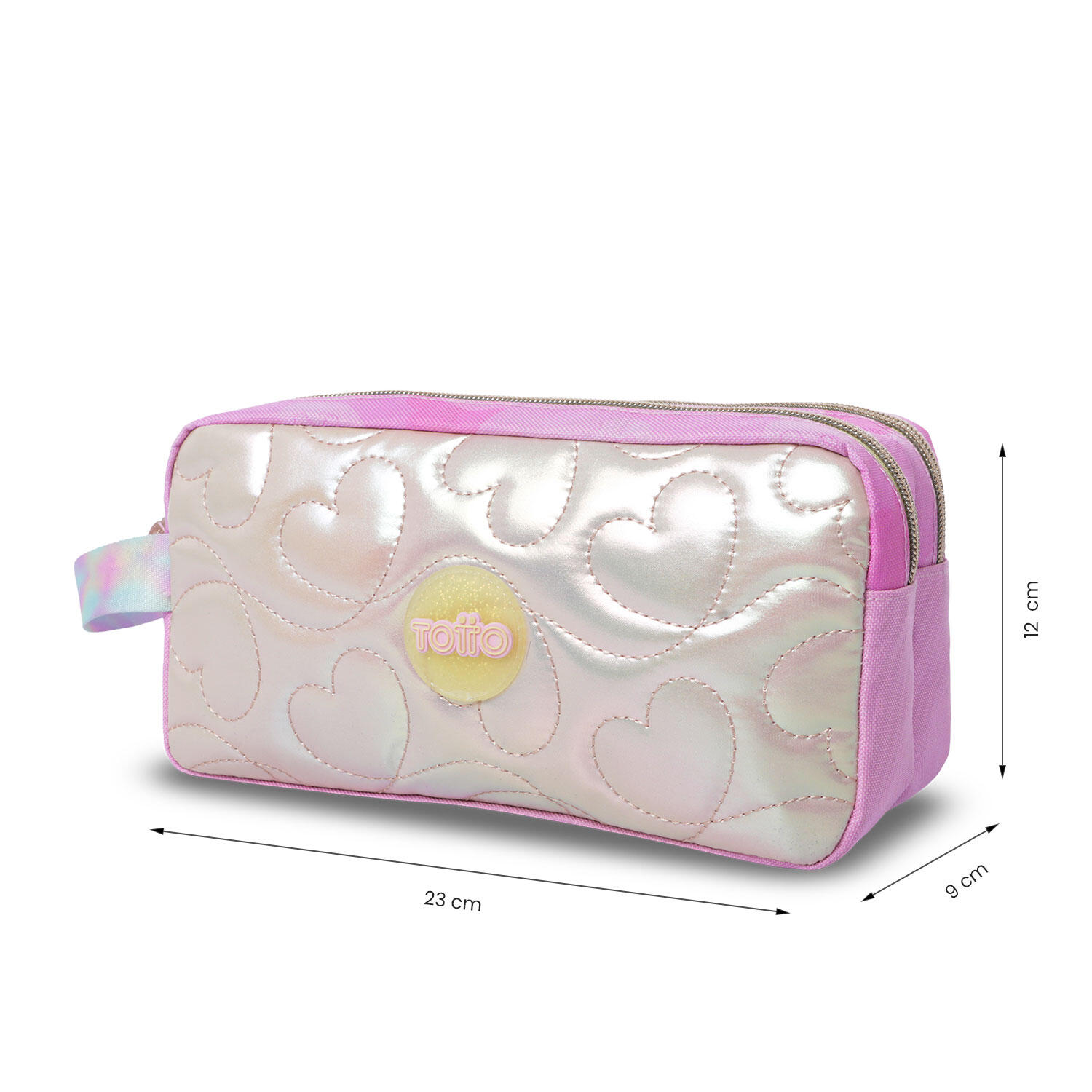 Totto Estuche infantil Unicorn Kisses Unicorn Kisses Glowy Poliéster 23 x 12 x 2/4