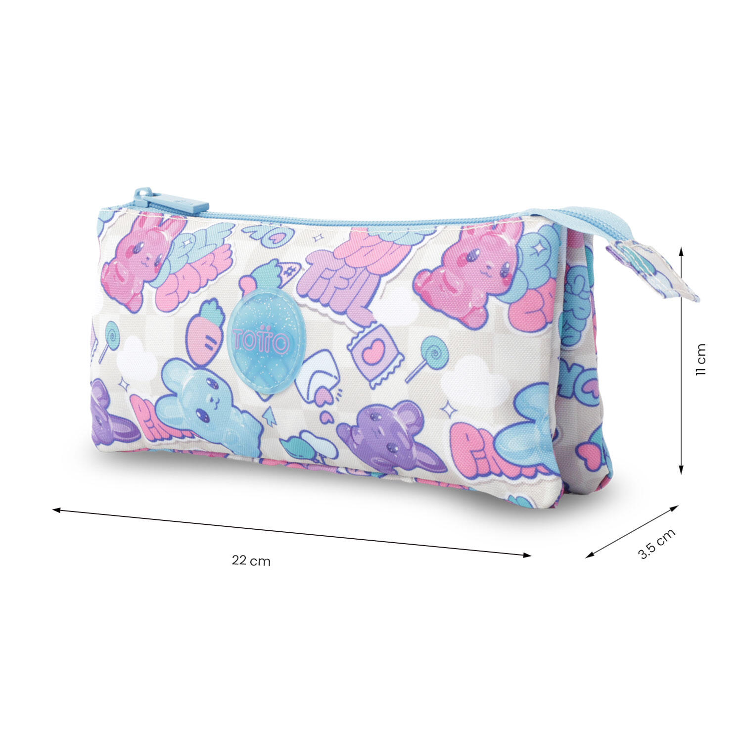 Totto Estuche infantil SKL Gommis Poliéster 20 x 12 x 11.5 cm 2/4