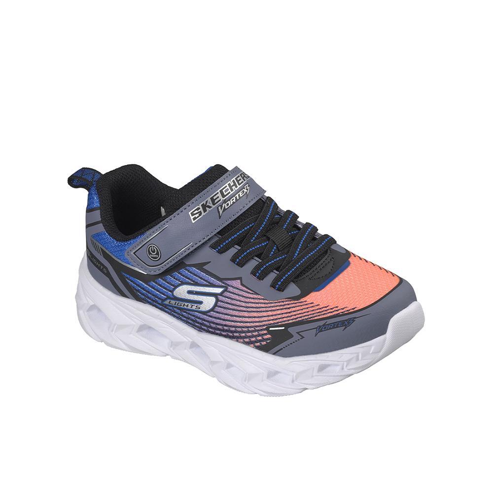 Zapatillas Skechers Niño Vortex 3.0 Lighted Gris 2/4