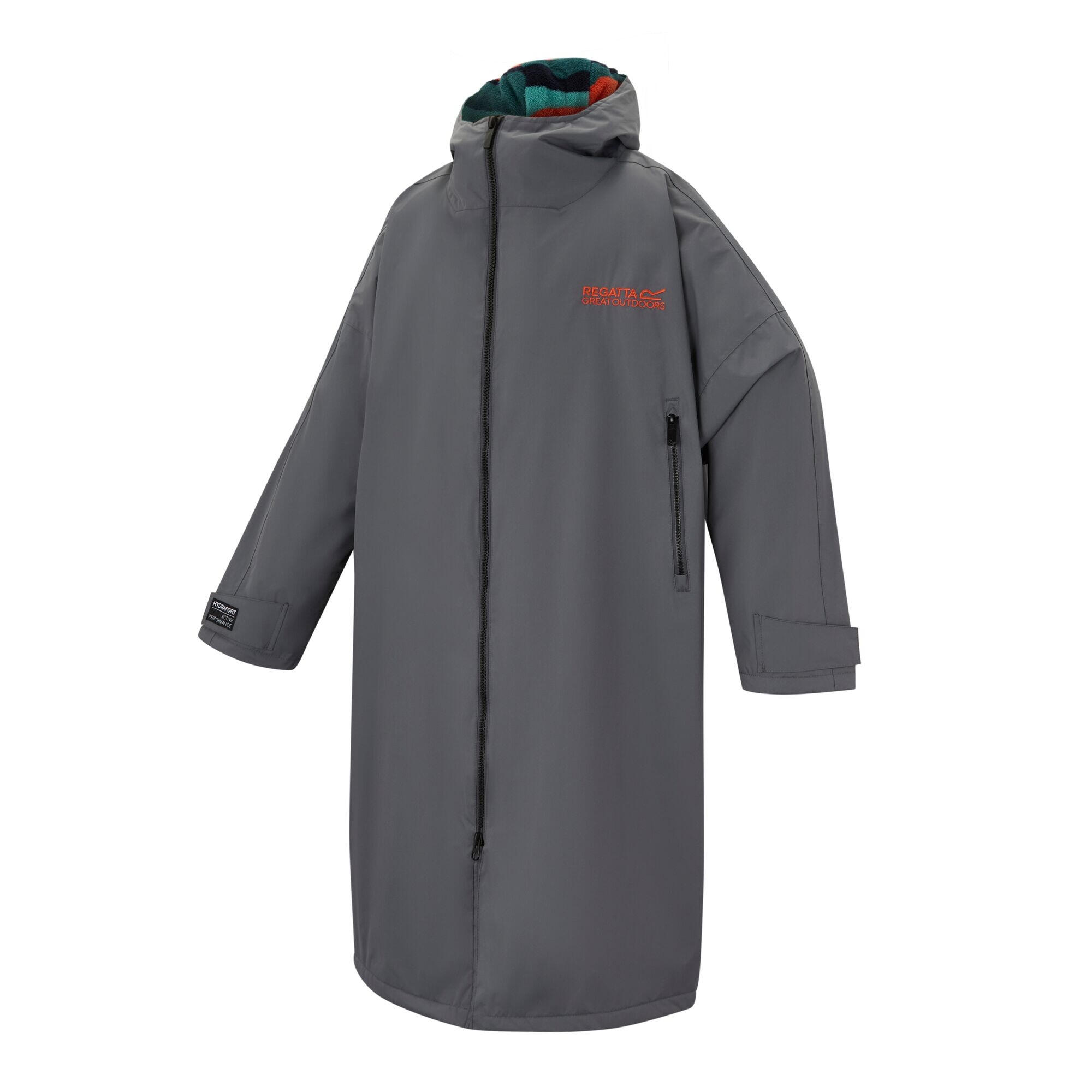 Peignoir À Langer Imperméable Motif/style Montagne Sur L'intérieur Adulte (Gris 3/5