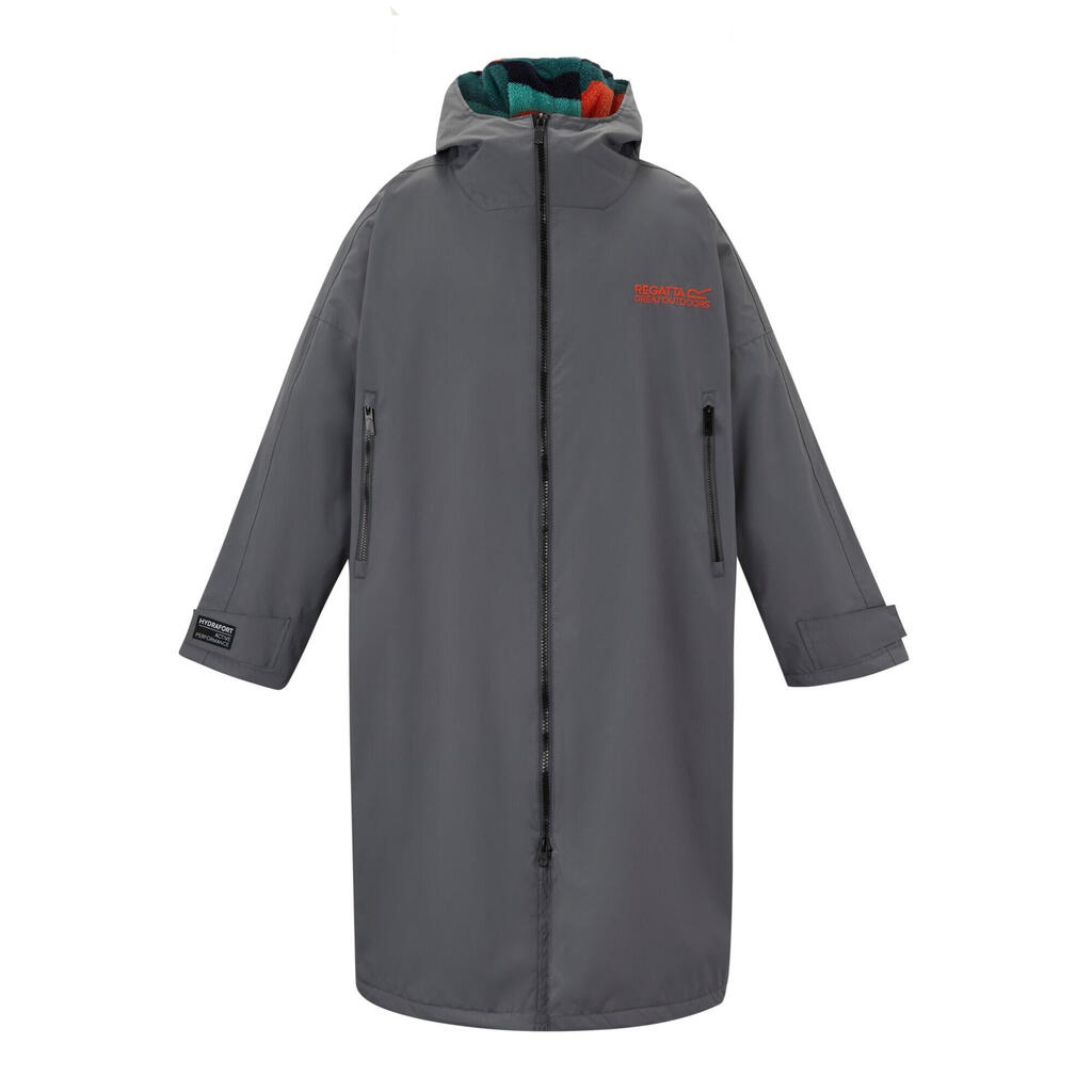 Unisex Adult Mountain Changing Robe (Dark Storm)